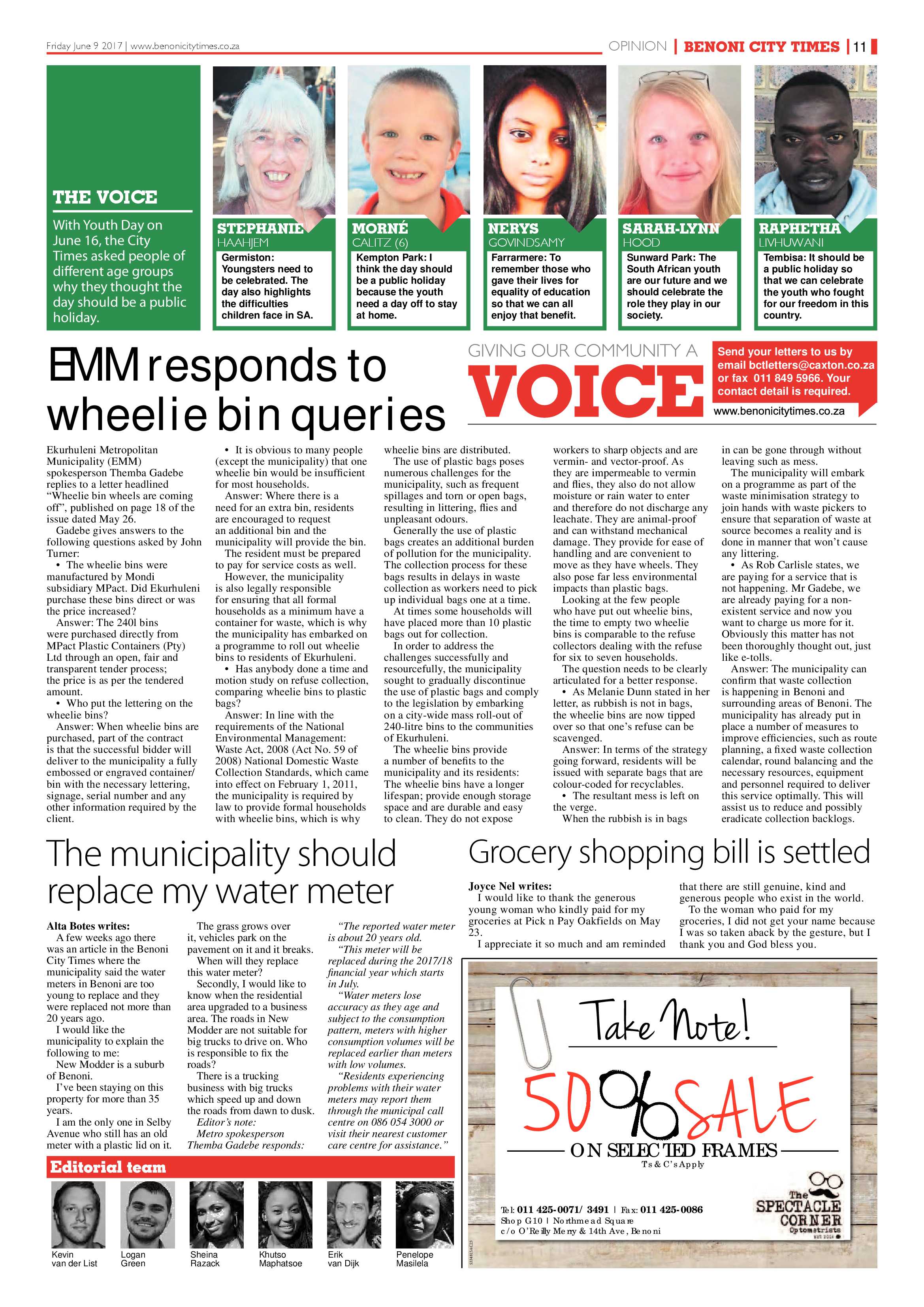 Benoni City Times 08 June 2017 page 11