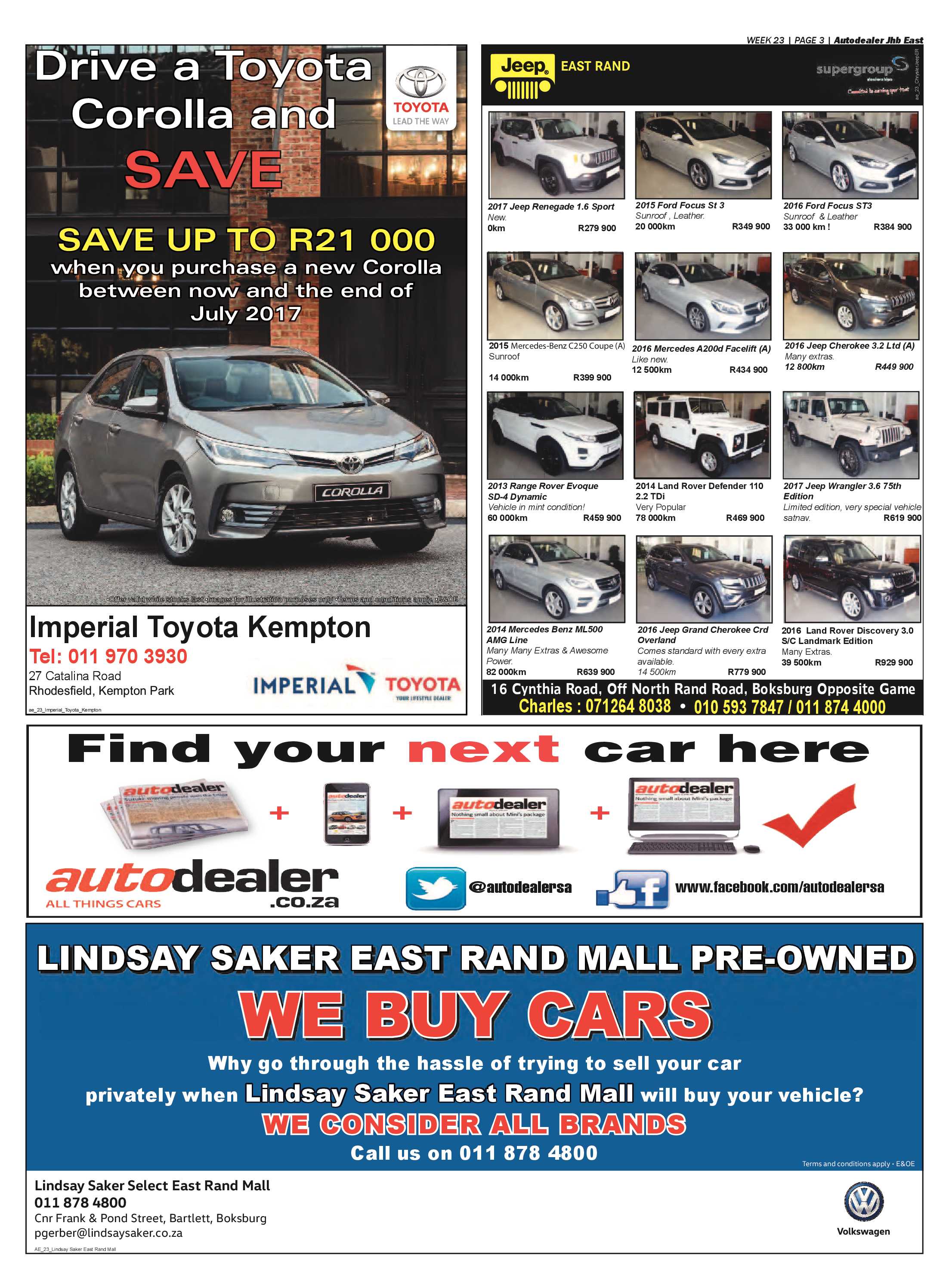 Benoni City Times 08 June 2017 page 27