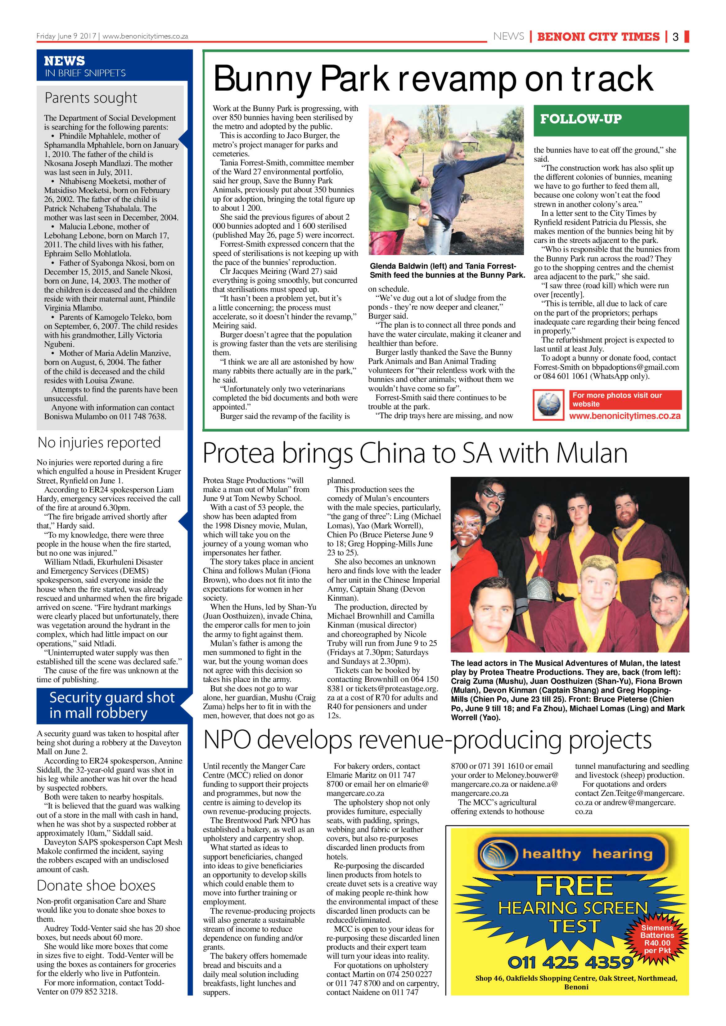 Benoni City Times 08 June 2017 page 3