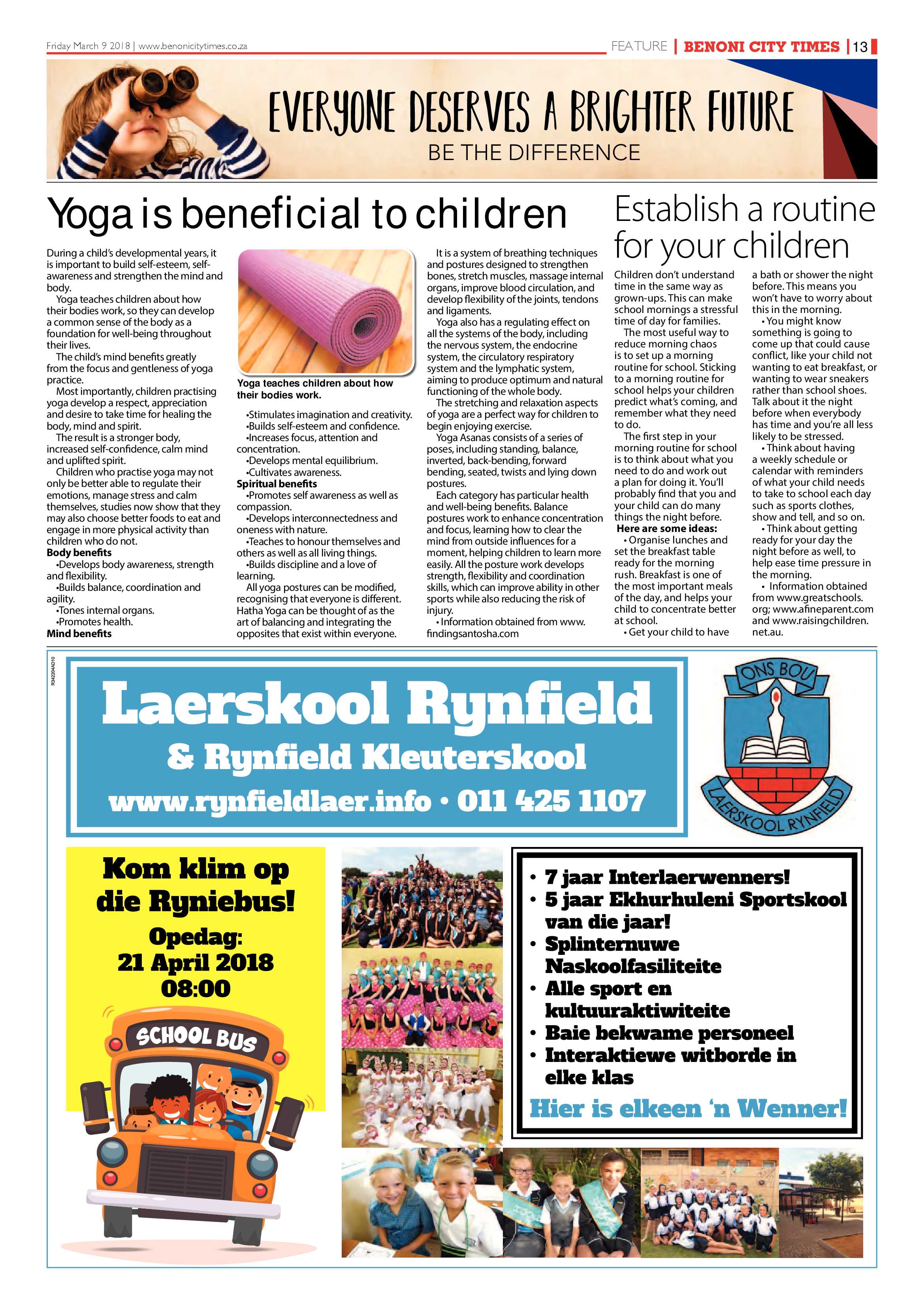 Benoni City Times 08 March 2018 page 13
