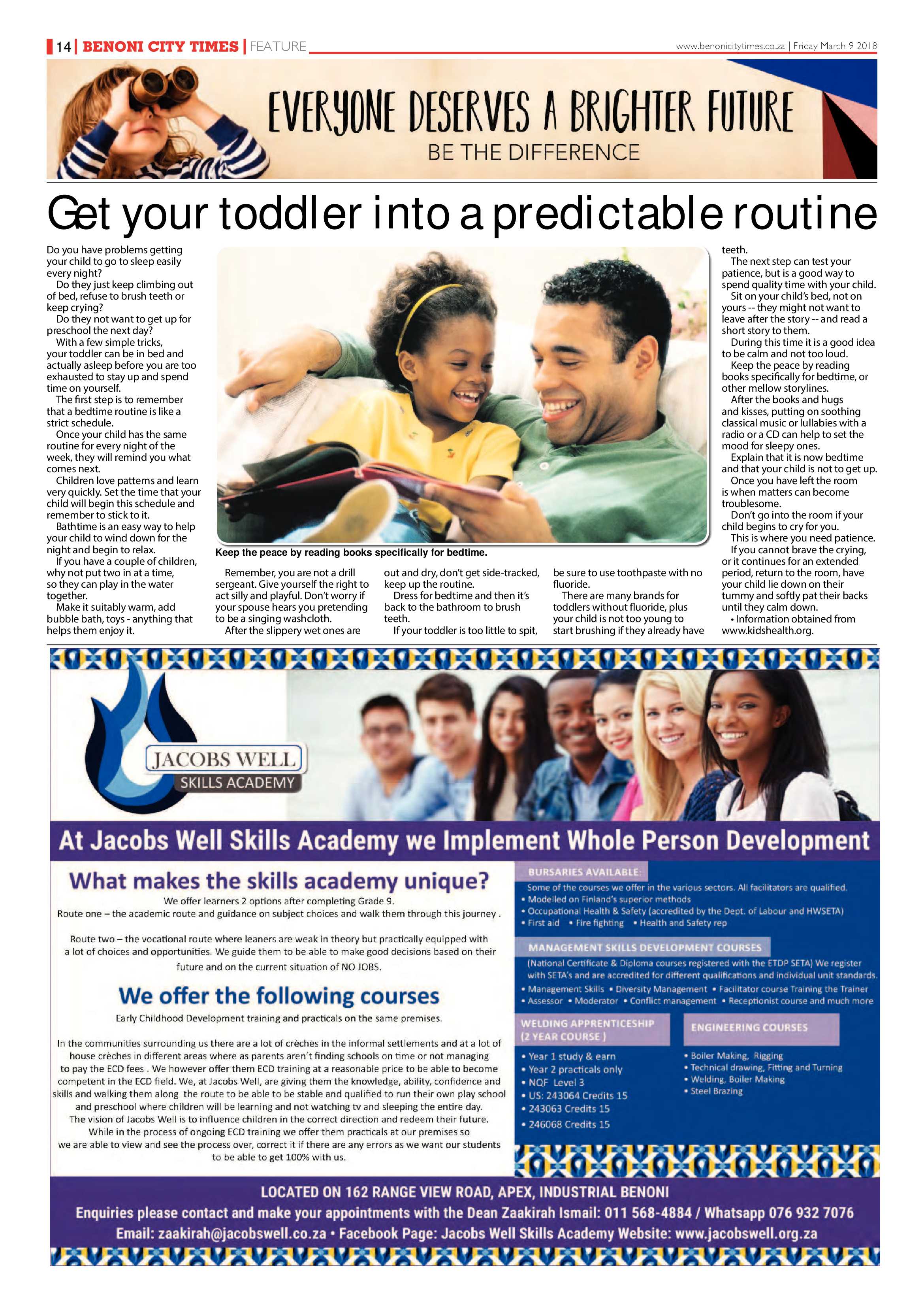 Benoni City Times 08 March 2018 page 14