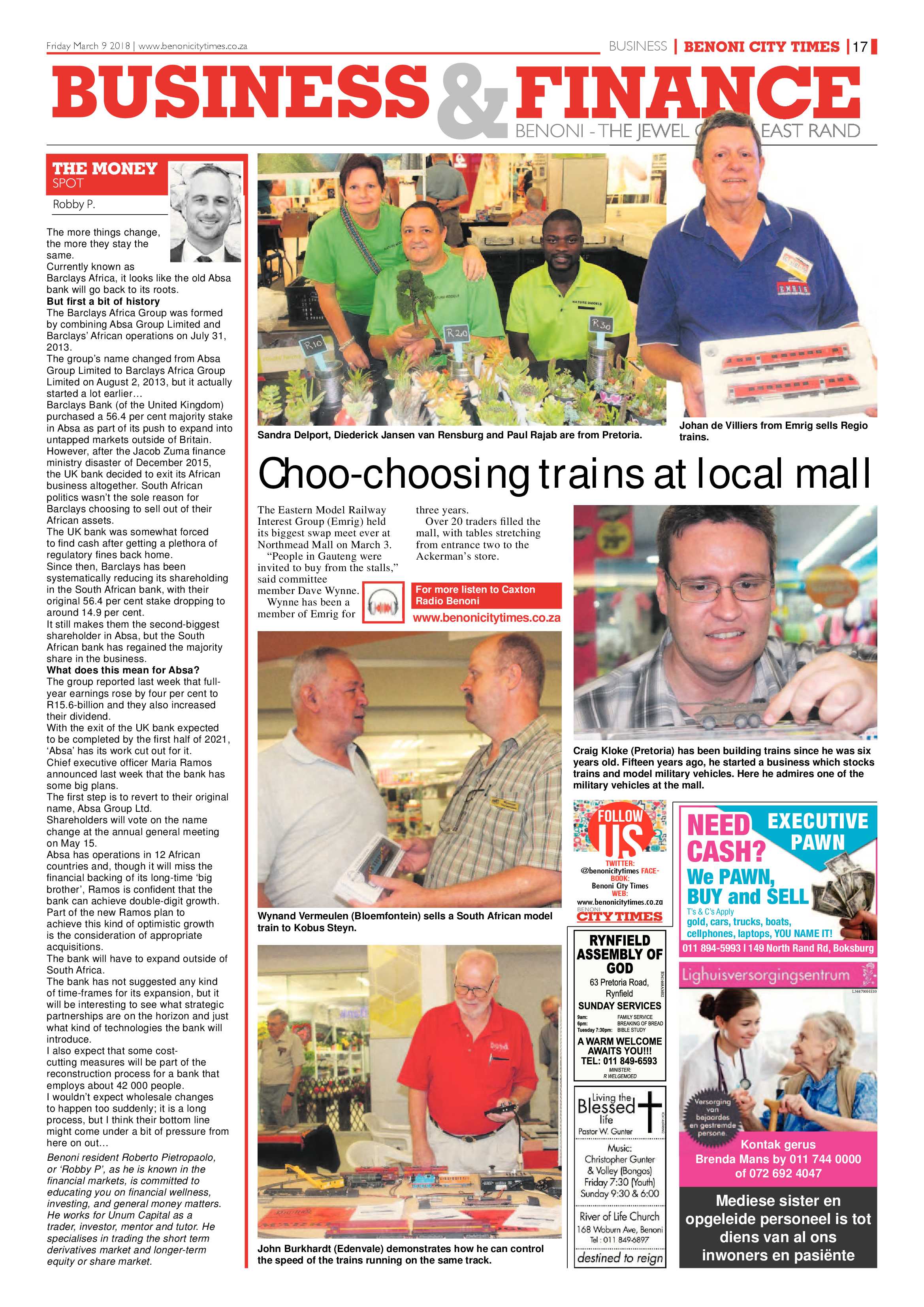 Benoni City Times 08 March 2018 page 17