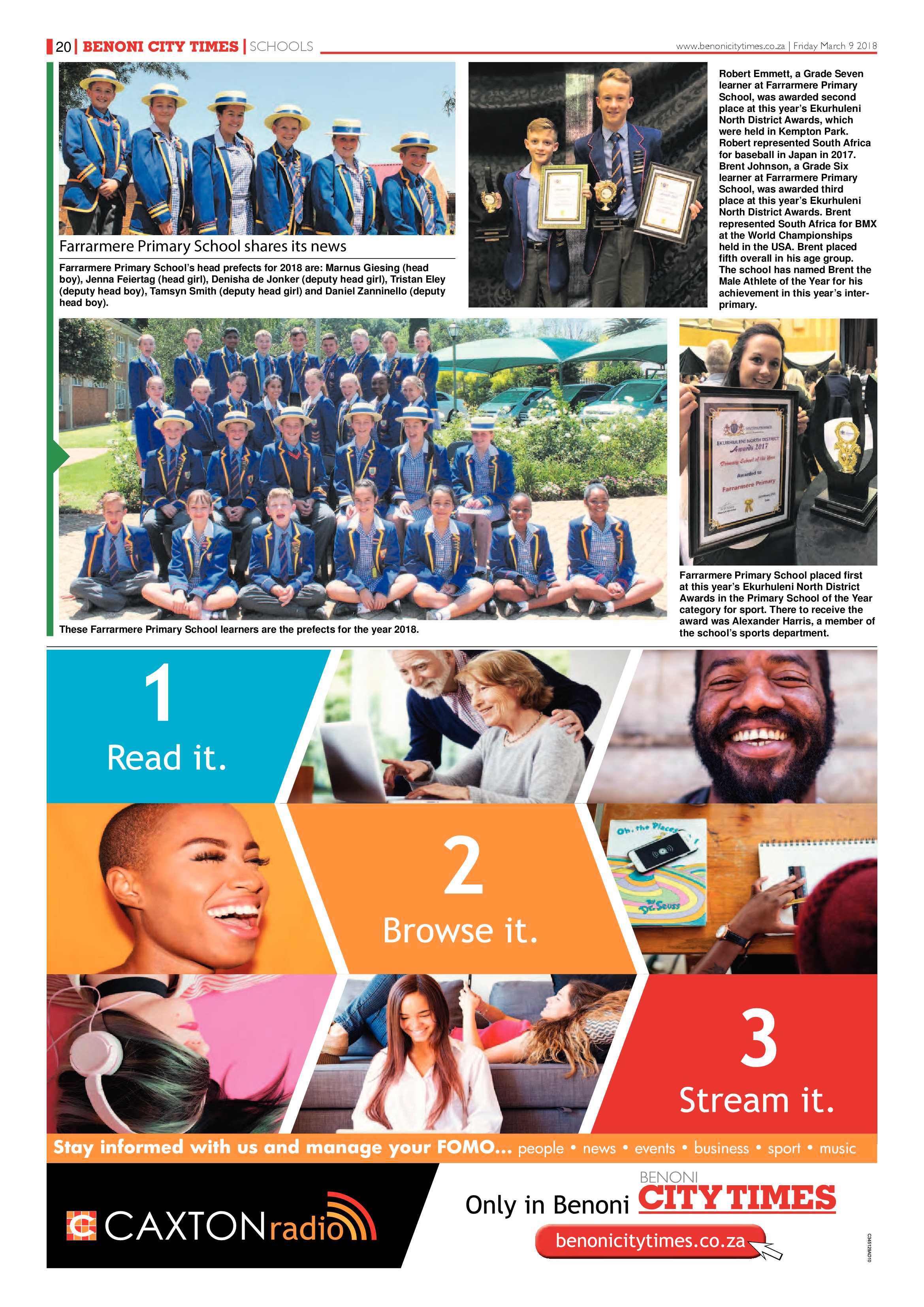 Benoni City Times 08 March 2018 page 20