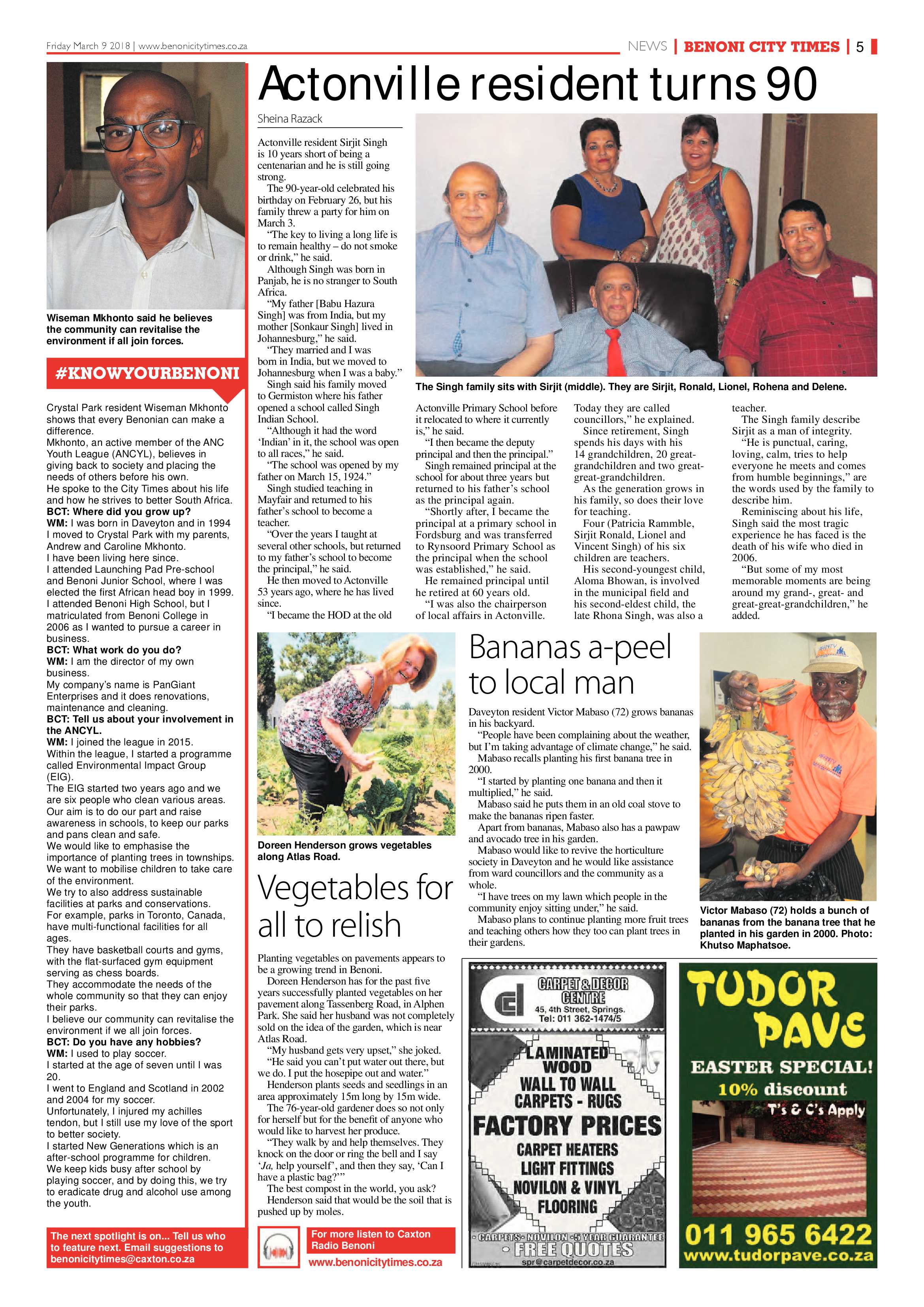 Benoni City Times 08 March 2018 page 5
