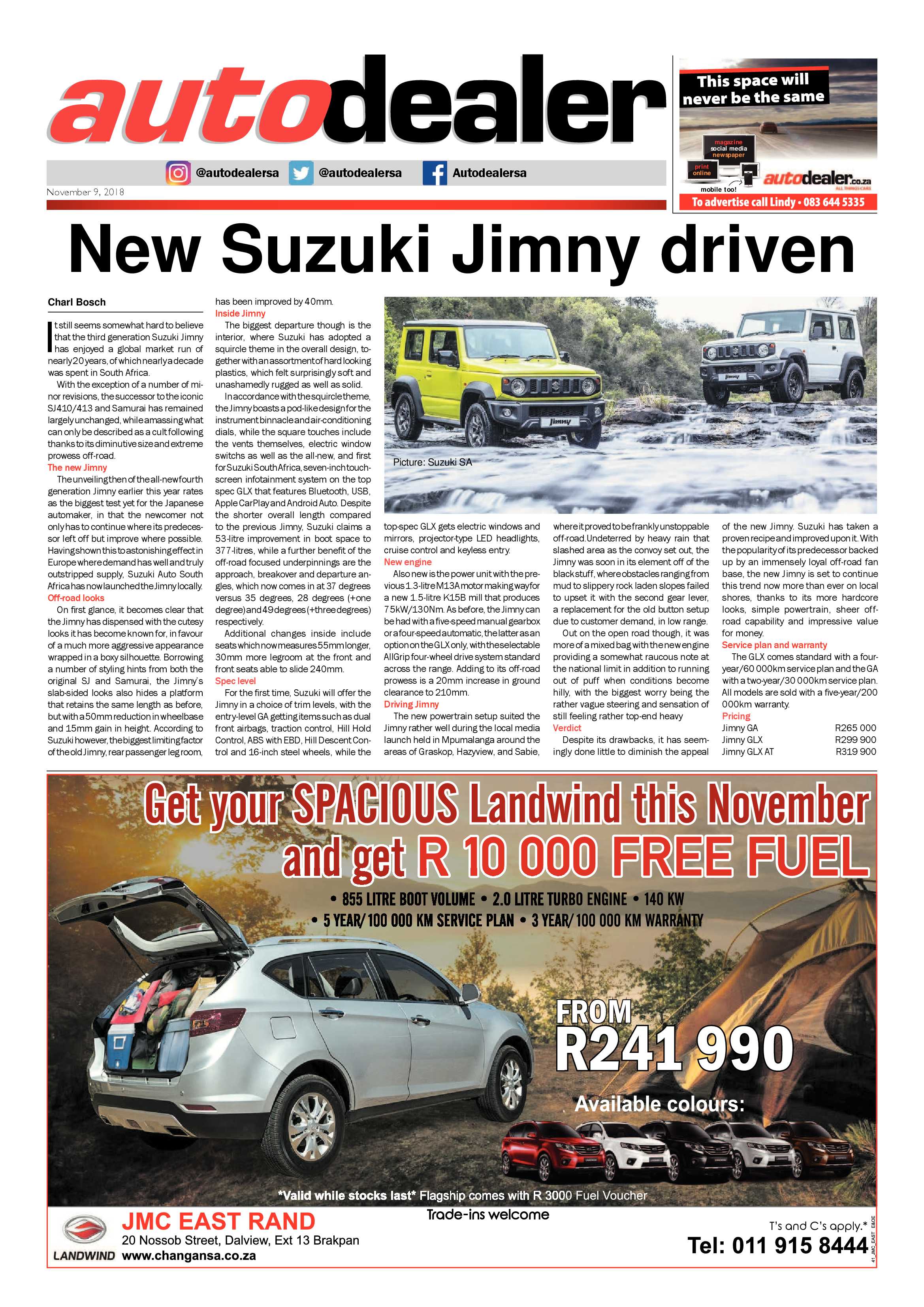 Benoni City Times 08 November 2018 page 24