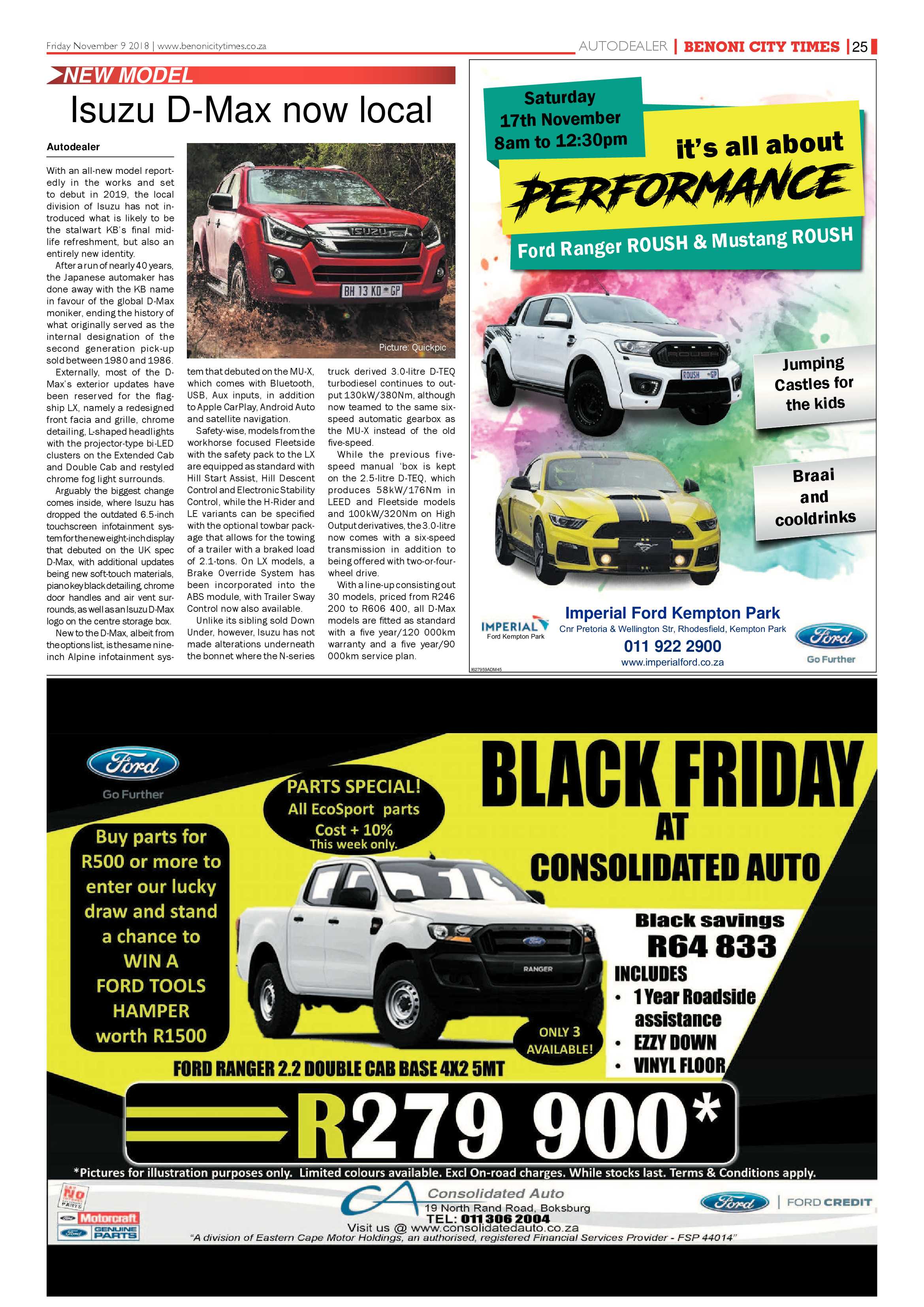 Benoni City Times 08 November 2018 page 25