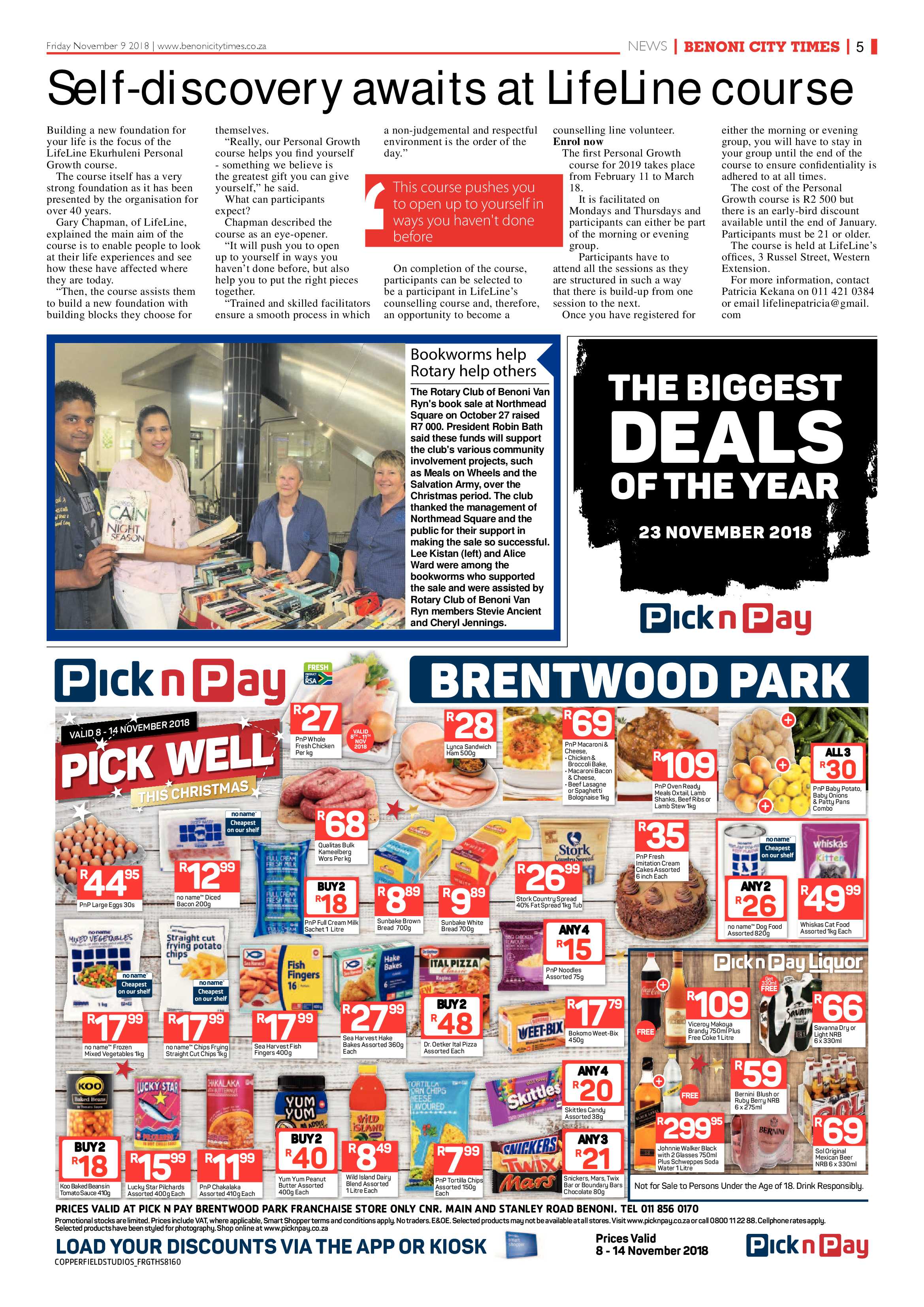 Benoni City Times 08 November 2018 page 5
