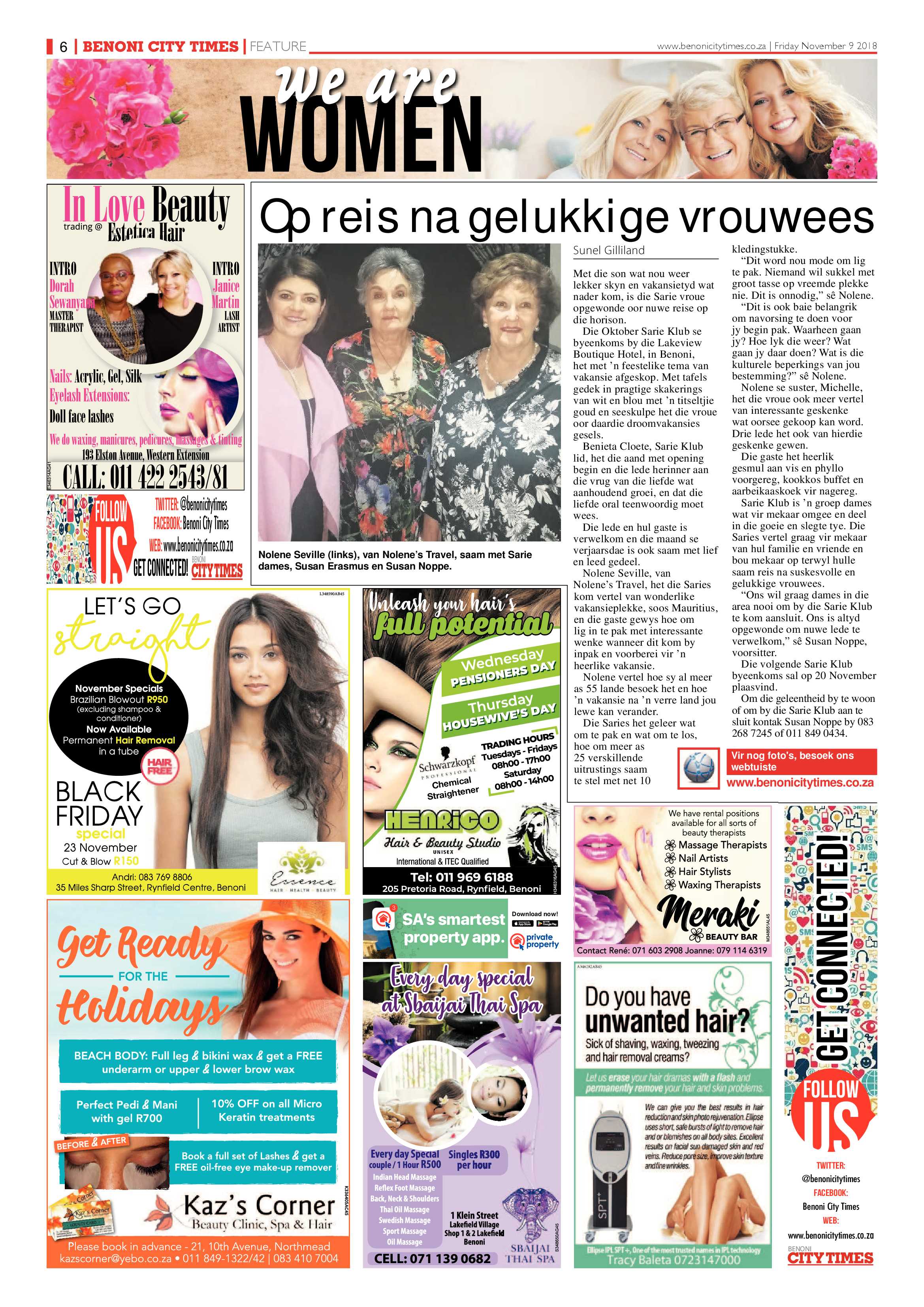 Benoni City Times 08 November 2018 page 6