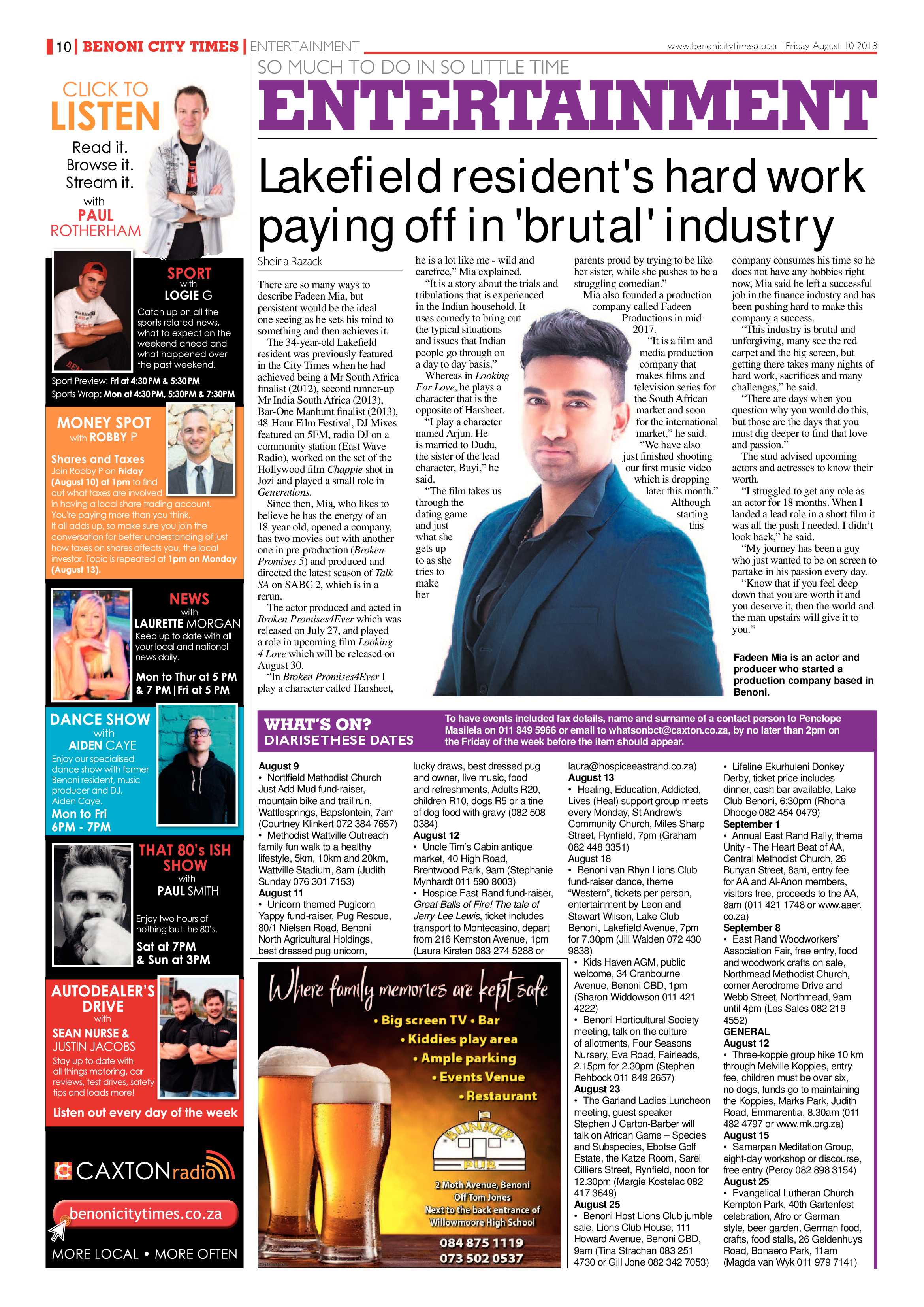 Benoni City Times 09 August 2018 page 10
