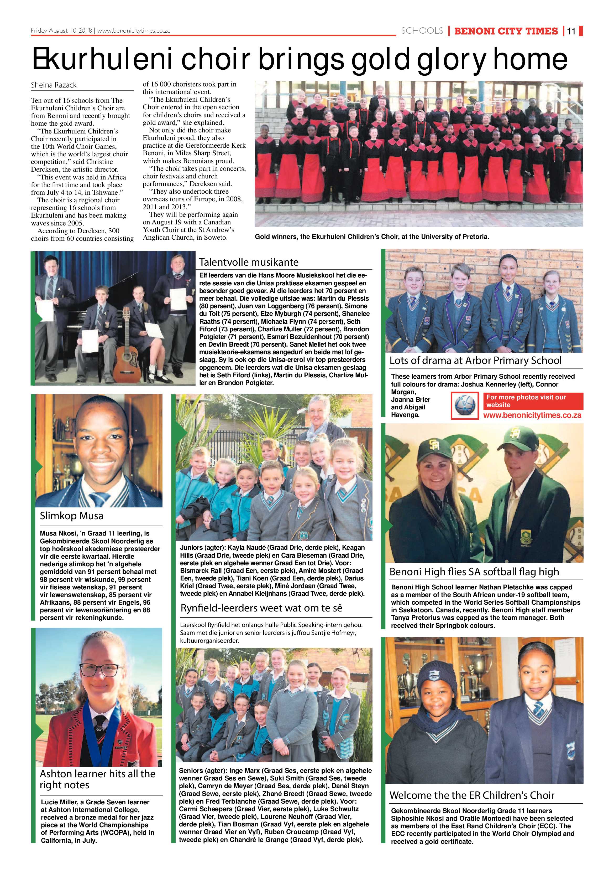 Benoni City Times 09 August 2018 page 11