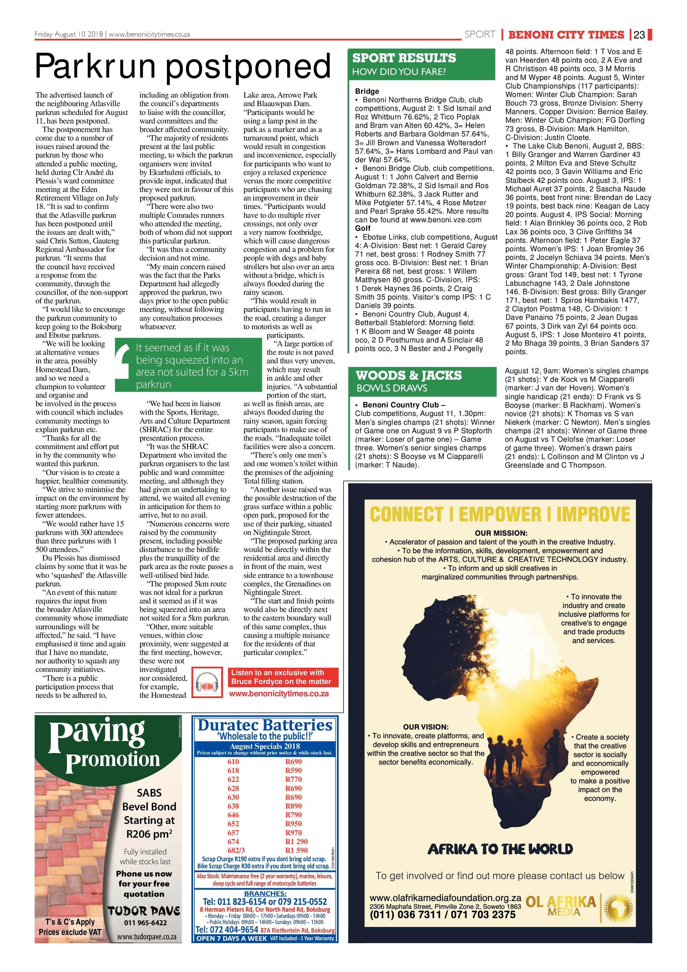 Benoni City Times 09 August 2018 page 23