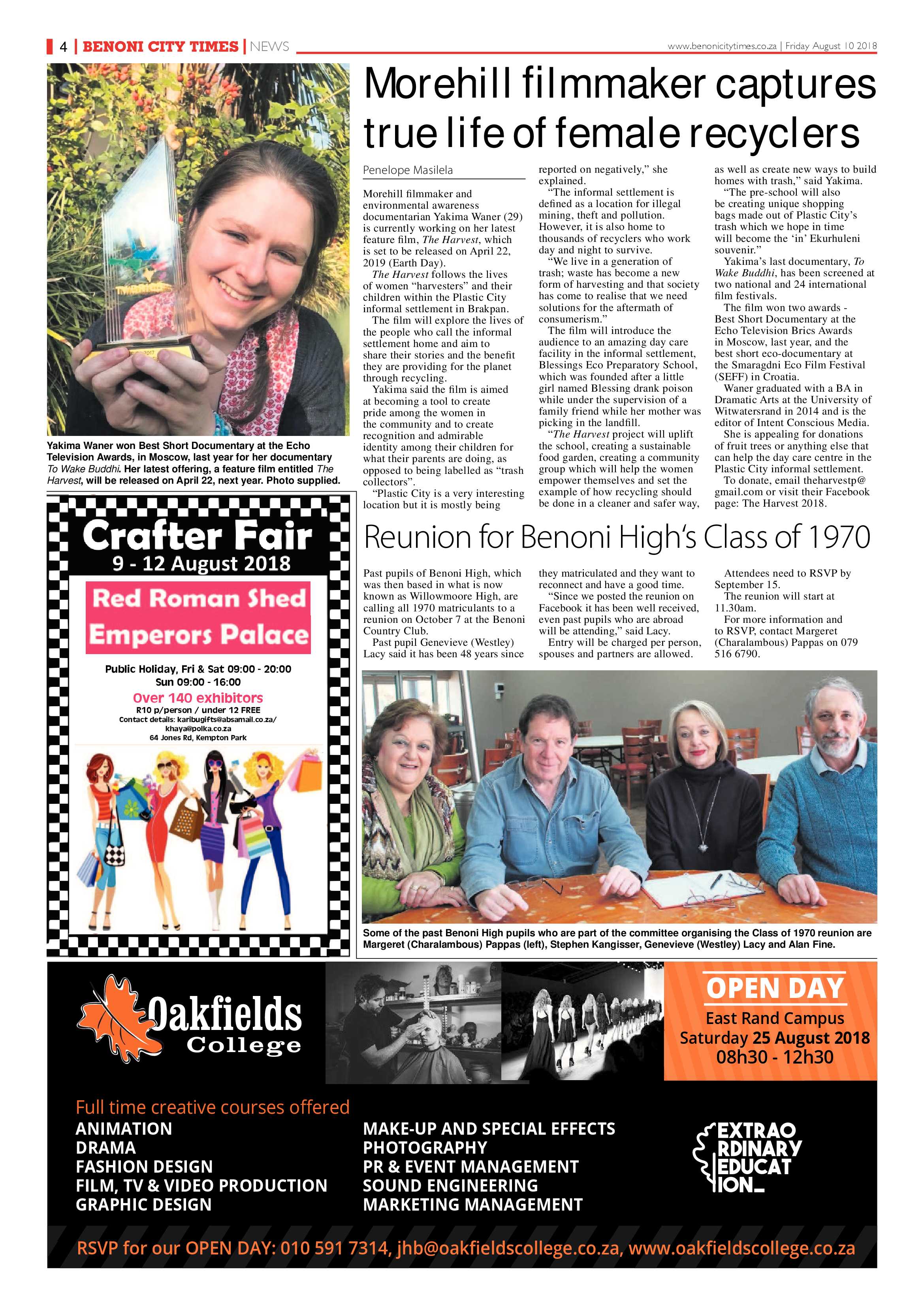 Benoni City Times 09 August 2018 page 4