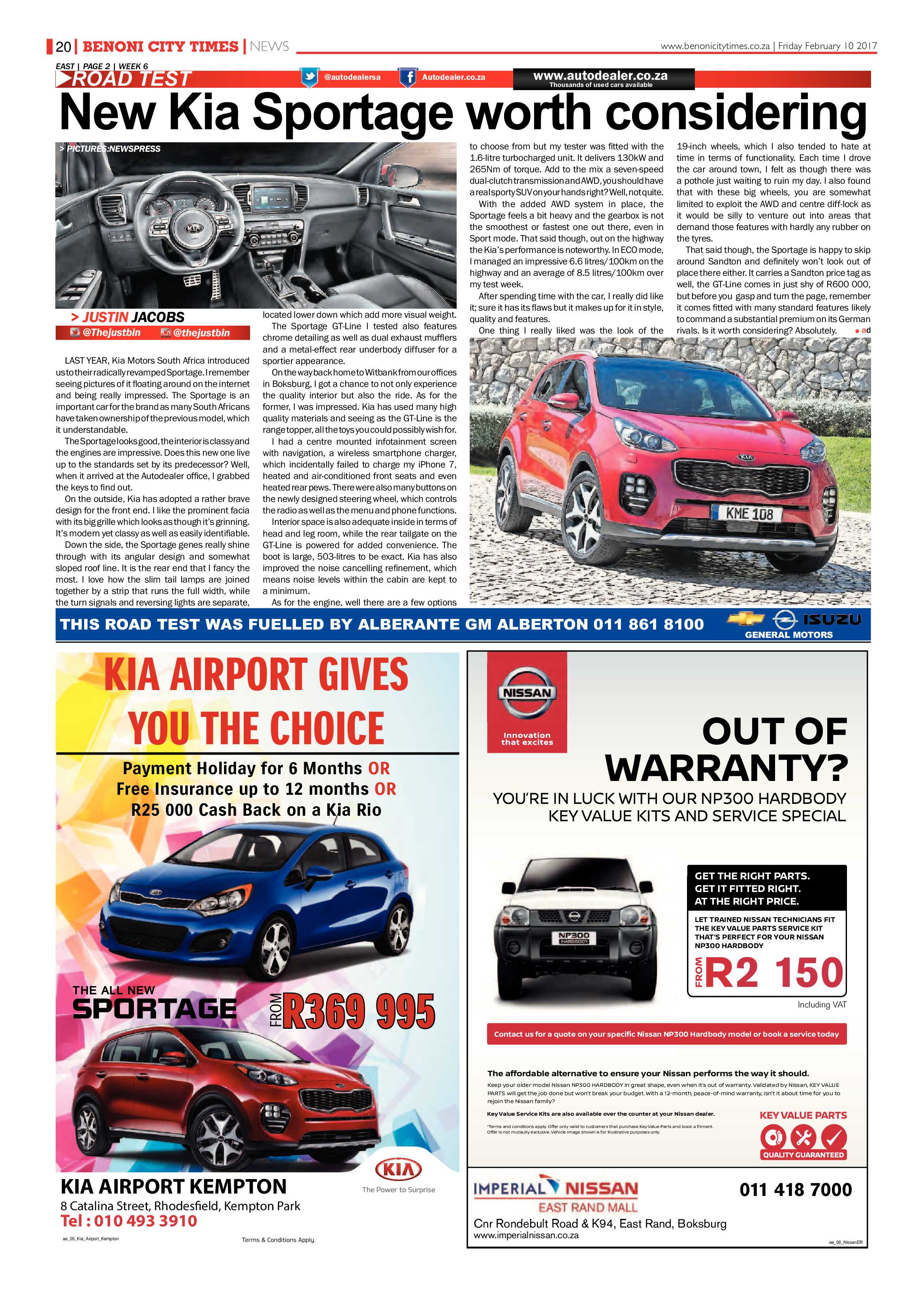 Benoni City Times 09 February 2017 page 20