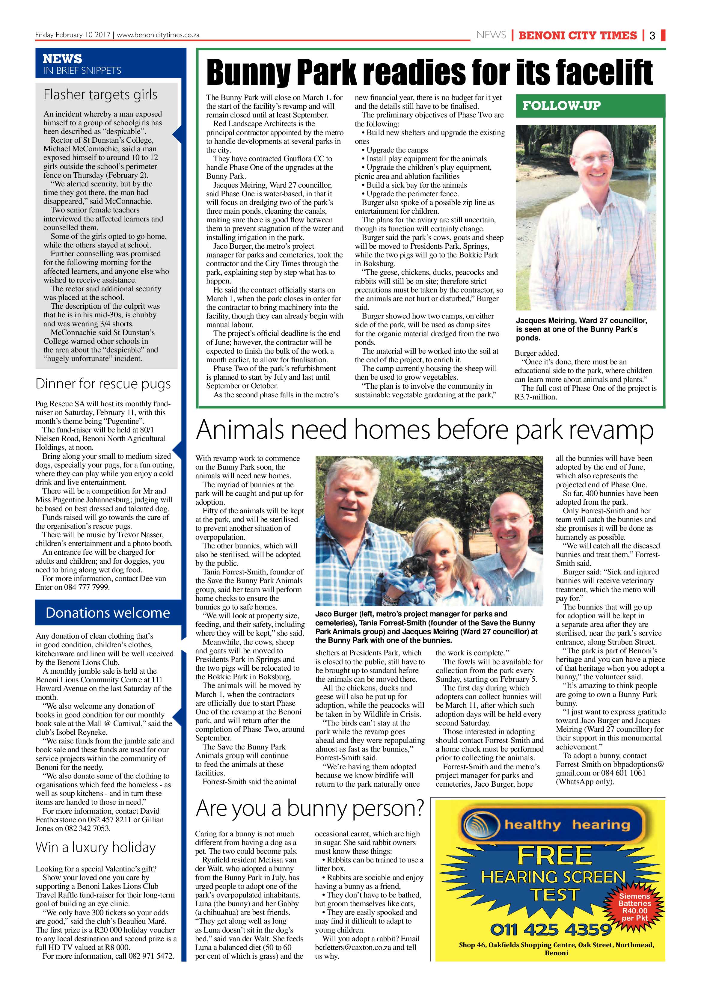 Benoni City Times 09 February 2017 page 3