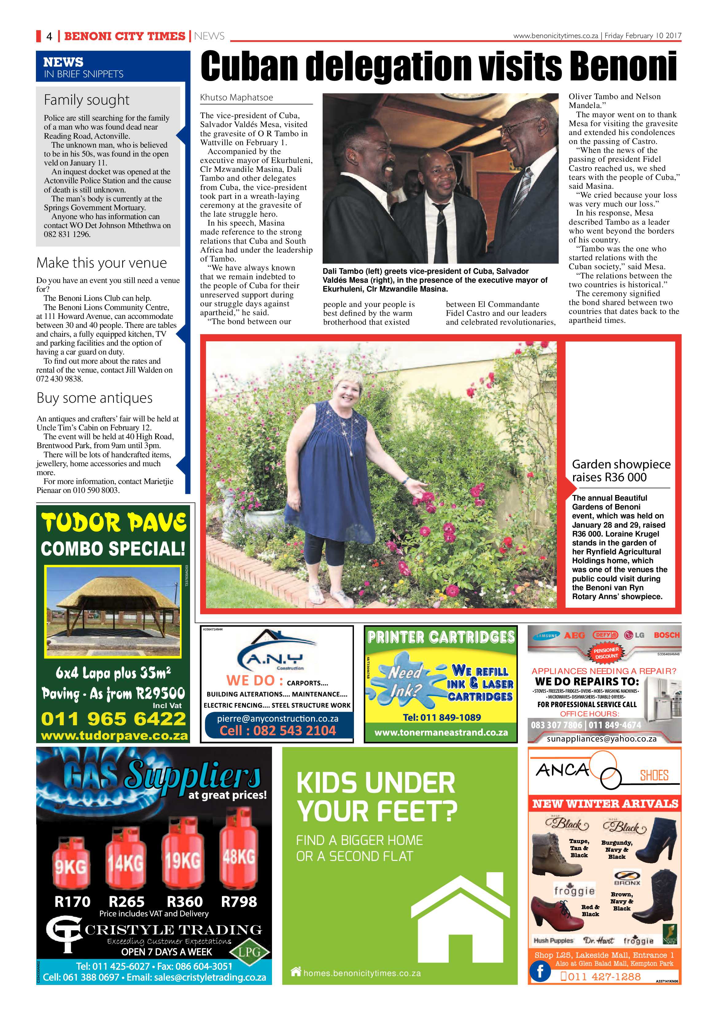 Benoni City Times 09 February 2017 page 4