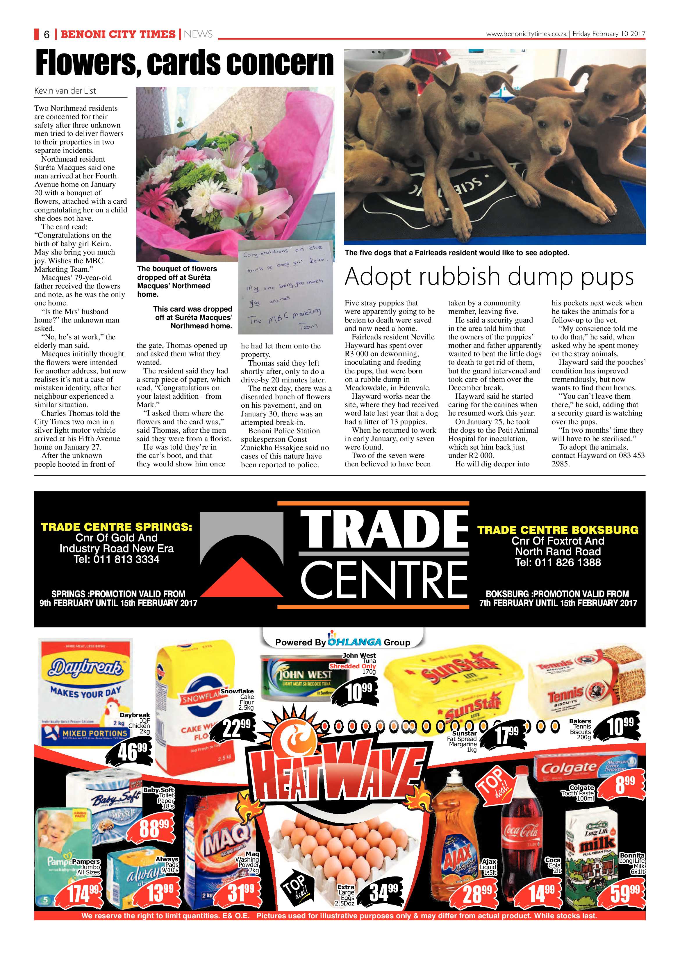 Benoni City Times 09 February 2017 page 6