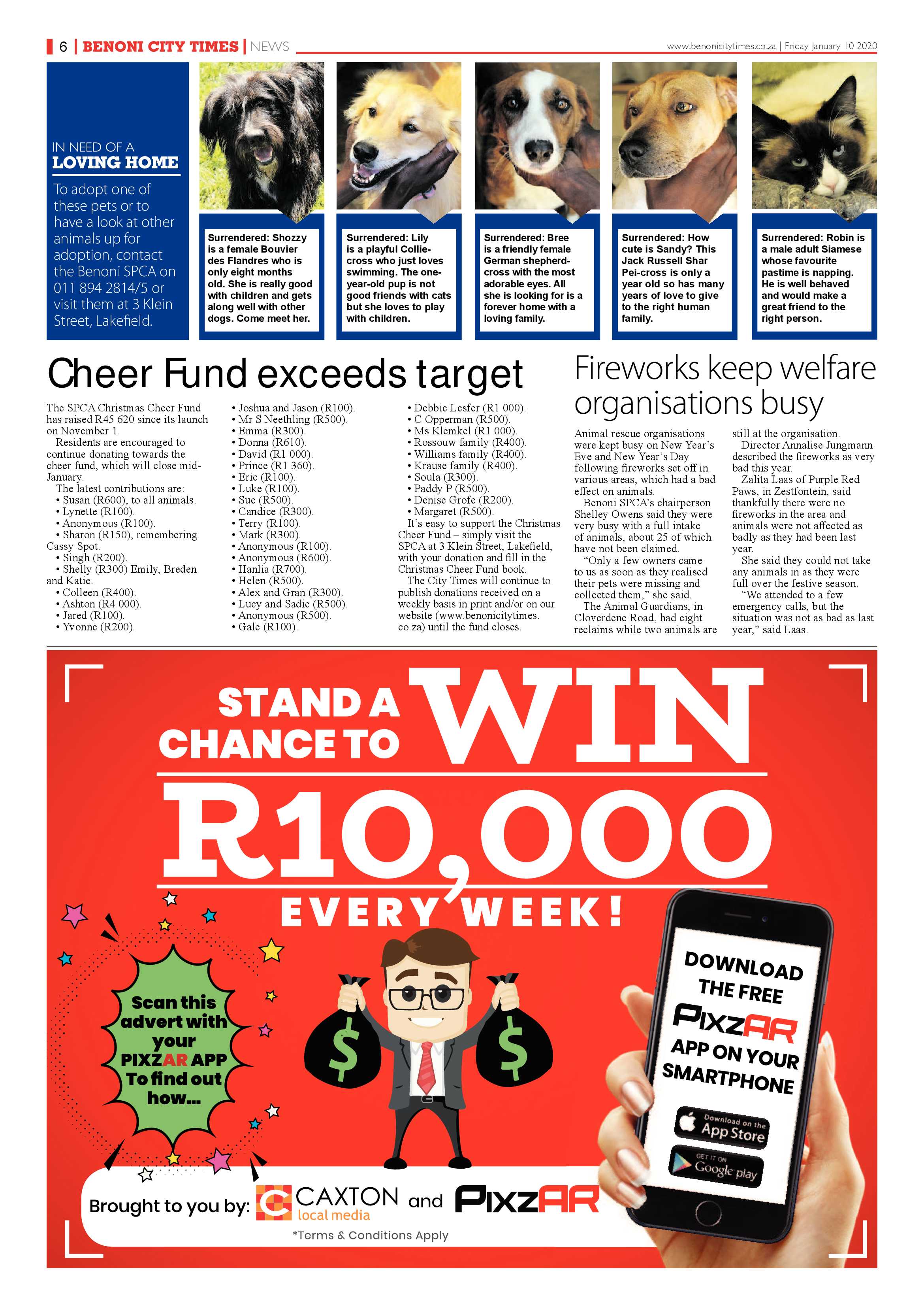Benoni City Times 09 January 2020 page 6
