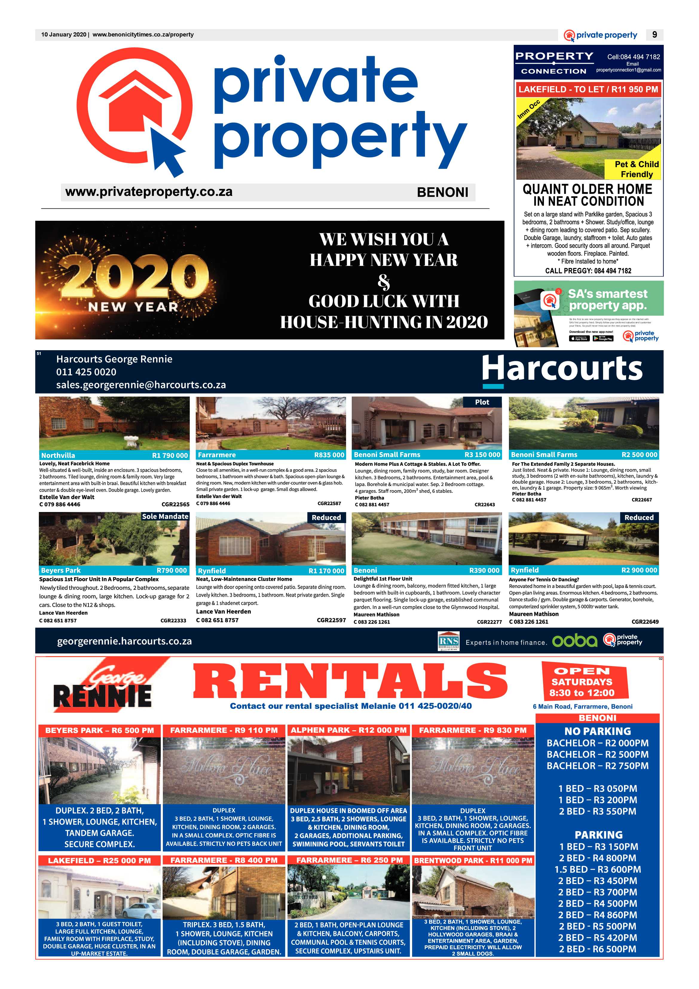 Benoni City Times 09 January 2020 page 9