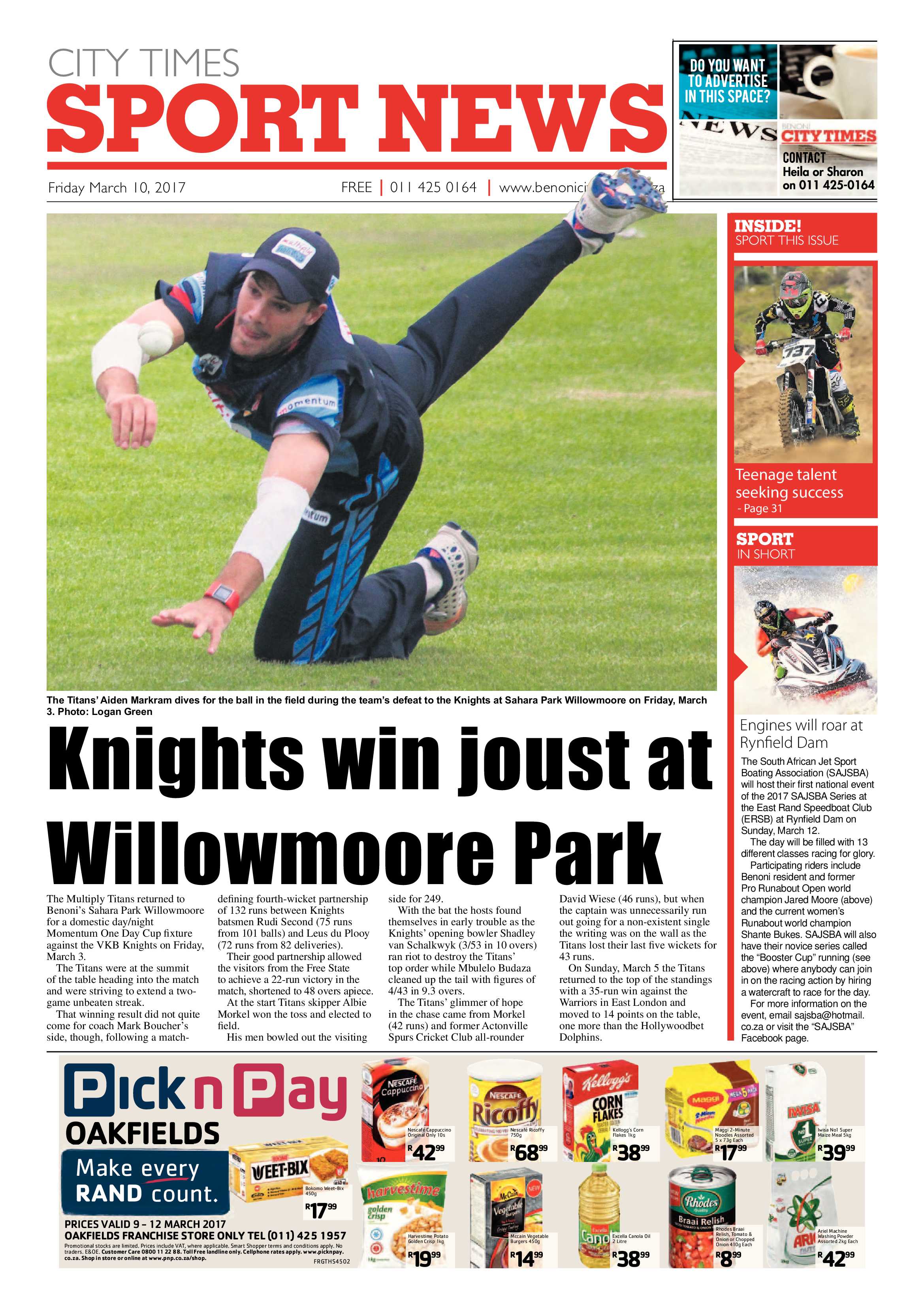 Benoni City Times 09 March 2017 page 32