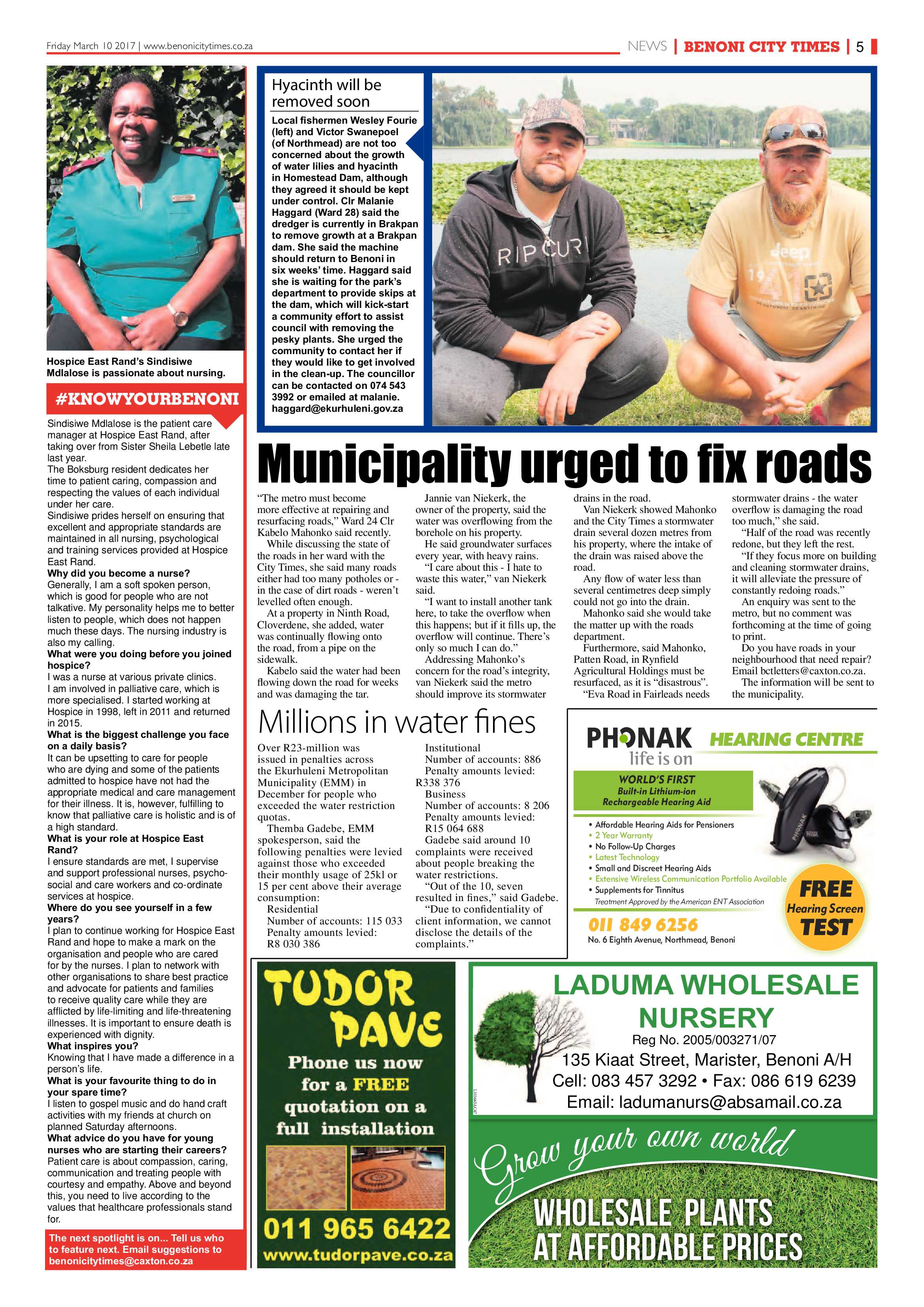 Benoni City Times 09 March 2017 page 5