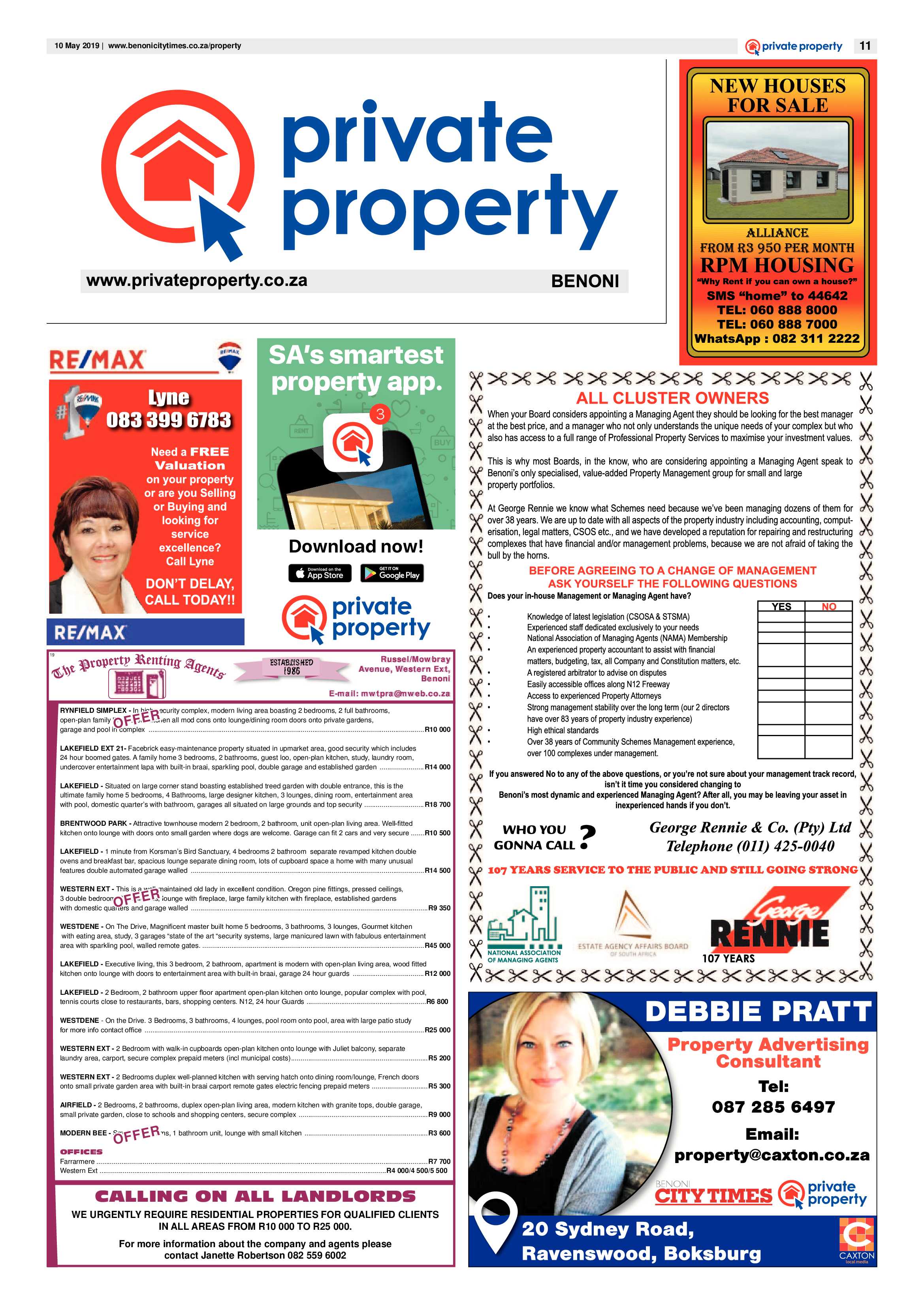 Benoni City Times 09 May 2019 page 11