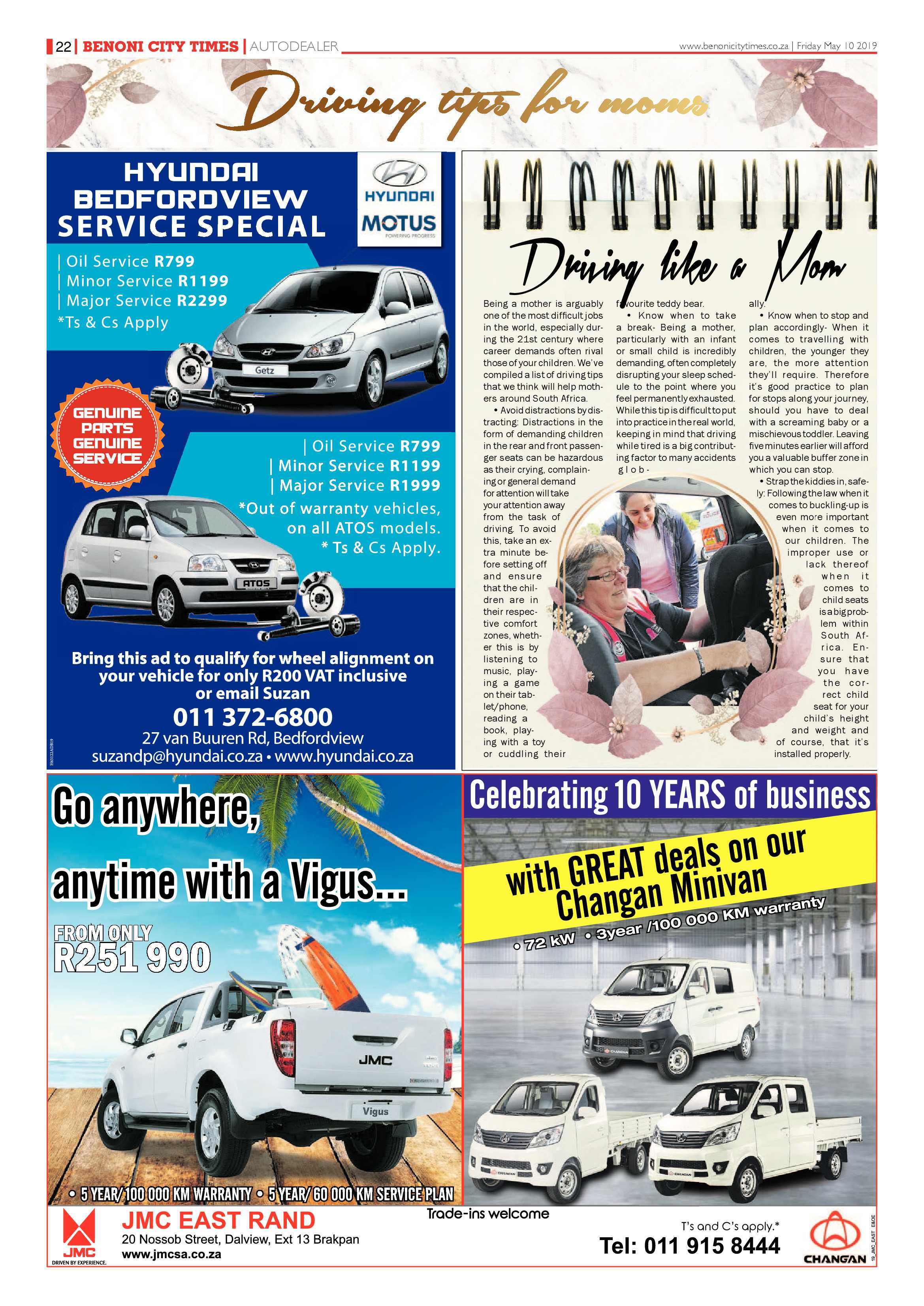 Benoni City Times 09 May 2019 page 22