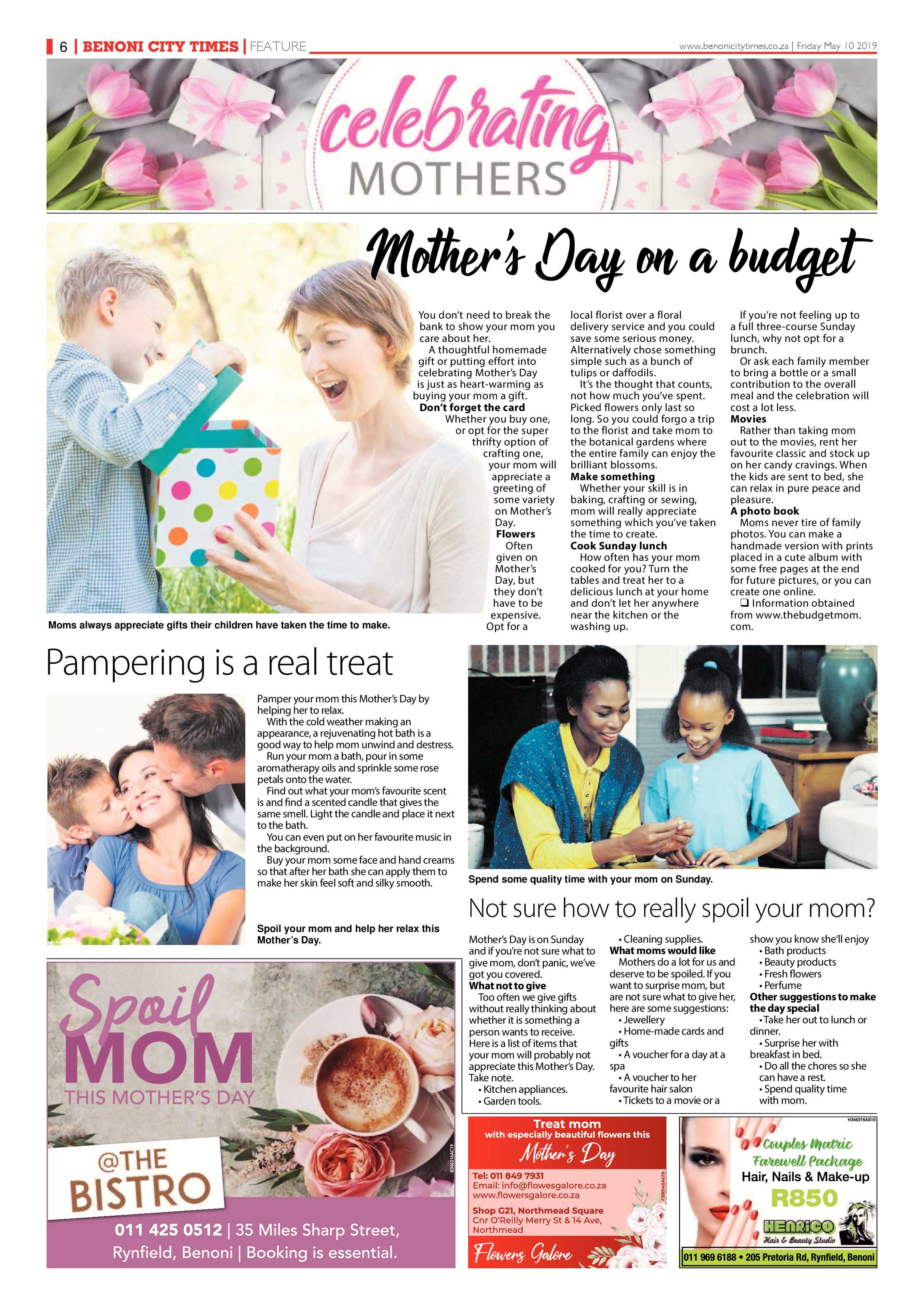 Benoni City Times 09 May 2019 page 6