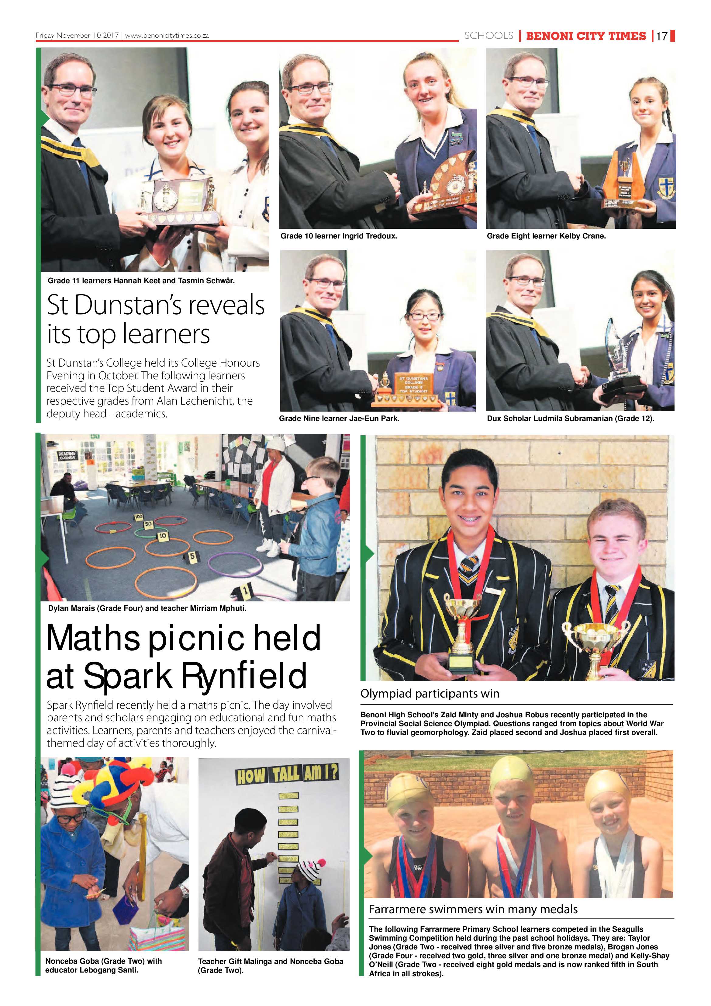 Benoni City Times 09 November 2017 page 17