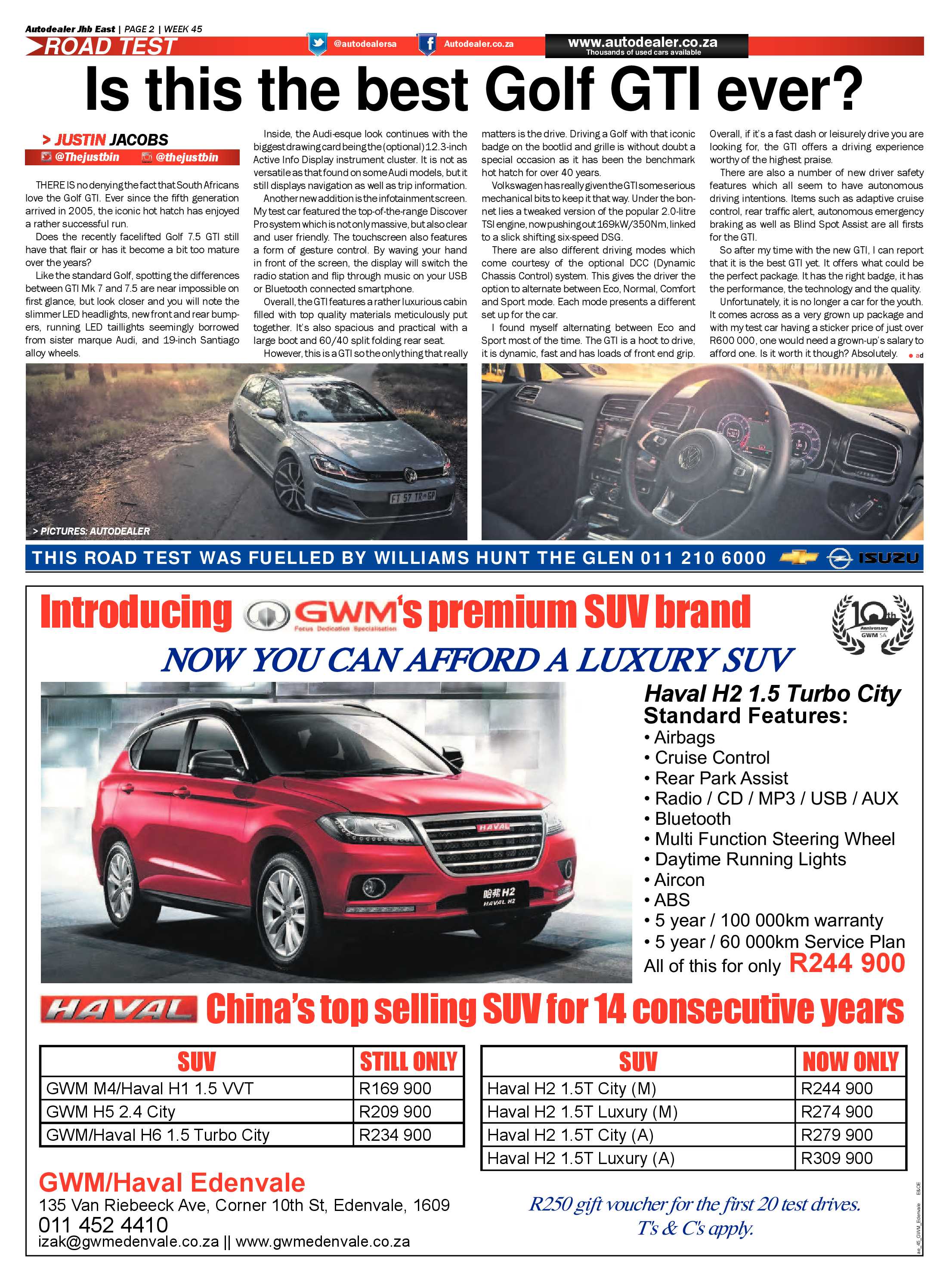 Benoni City Times 09 November 2017 page 26