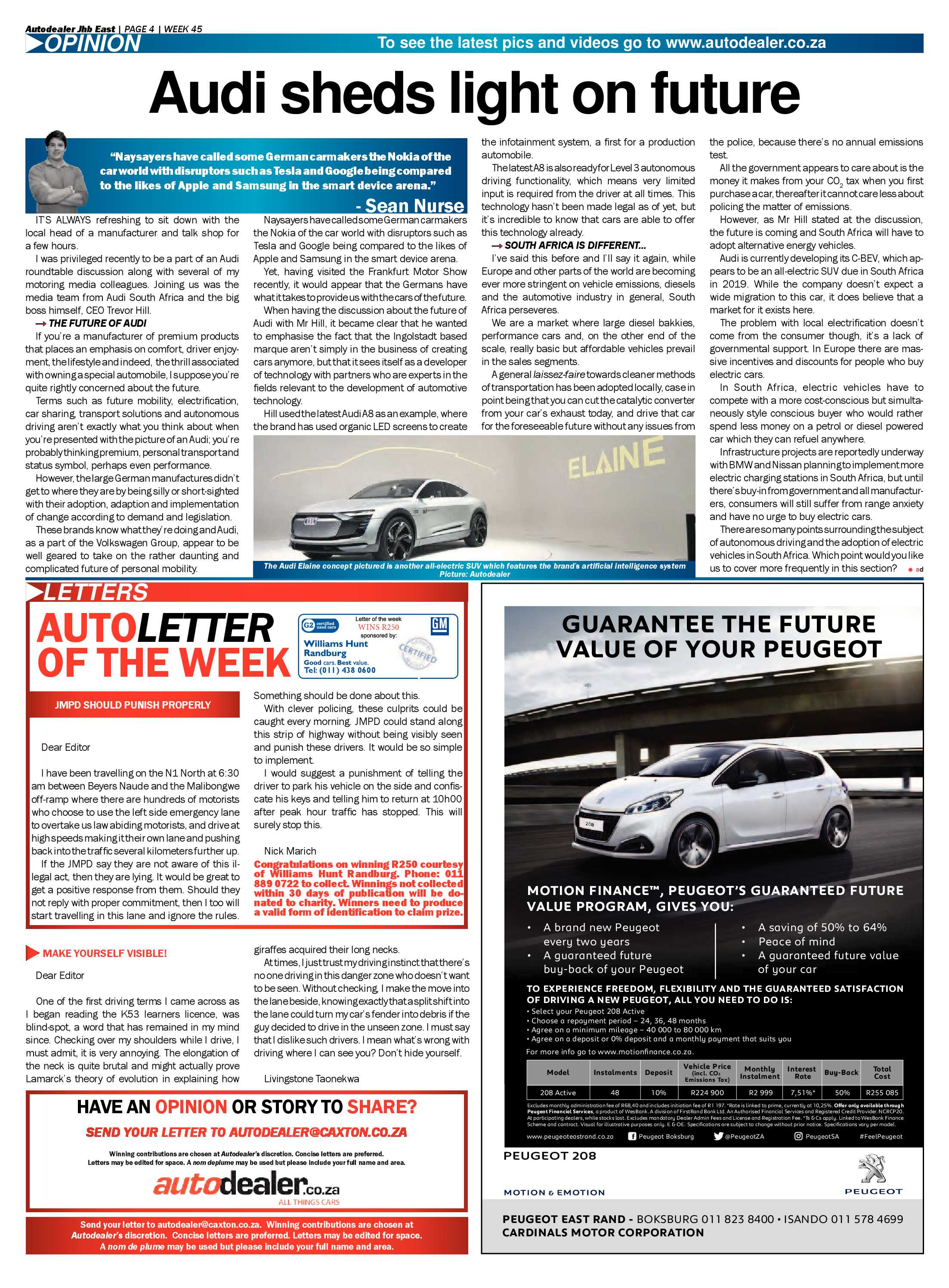 Benoni City Times 09 November 2017 page 28