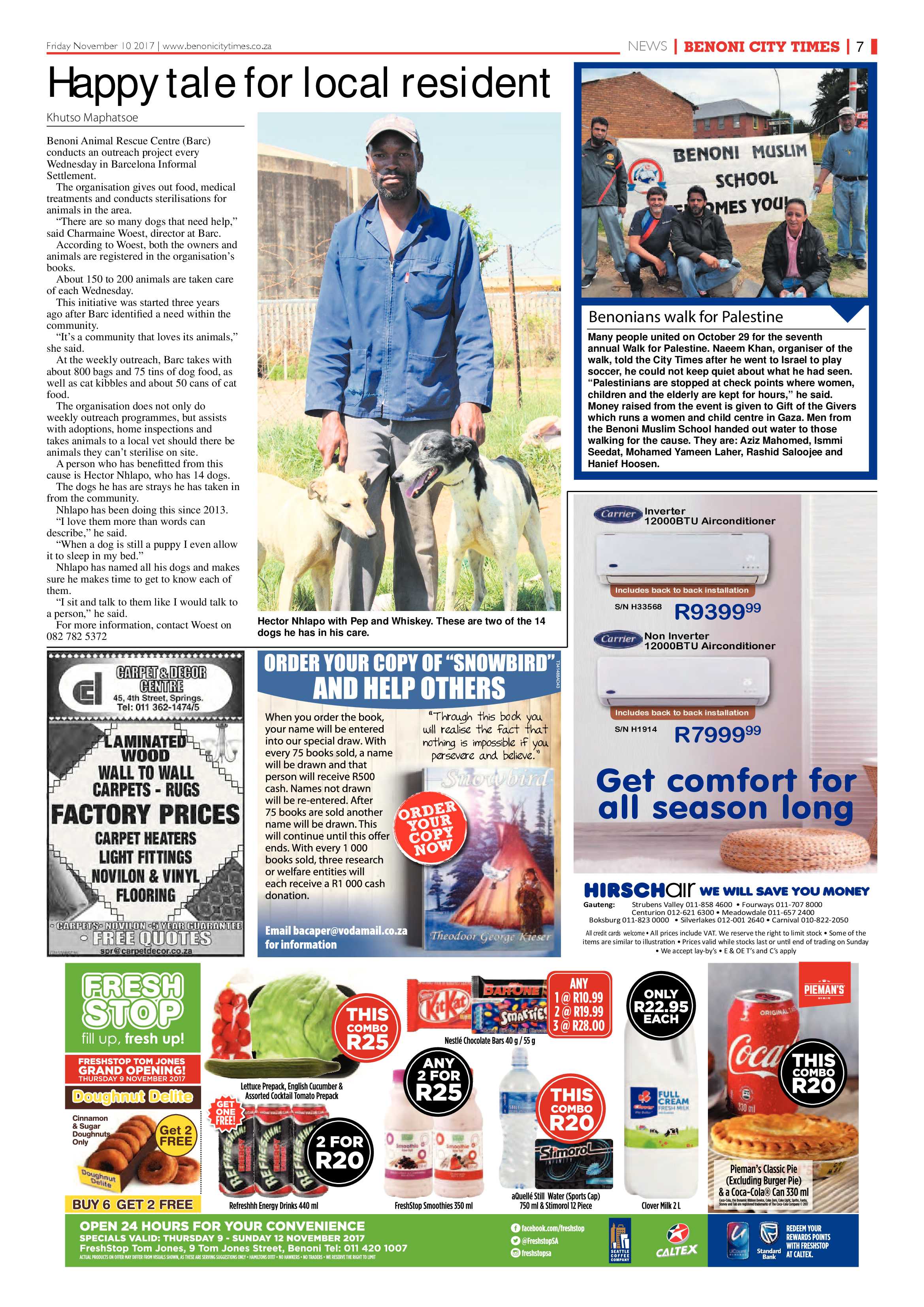 Benoni City Times 09 November 2017 page 7