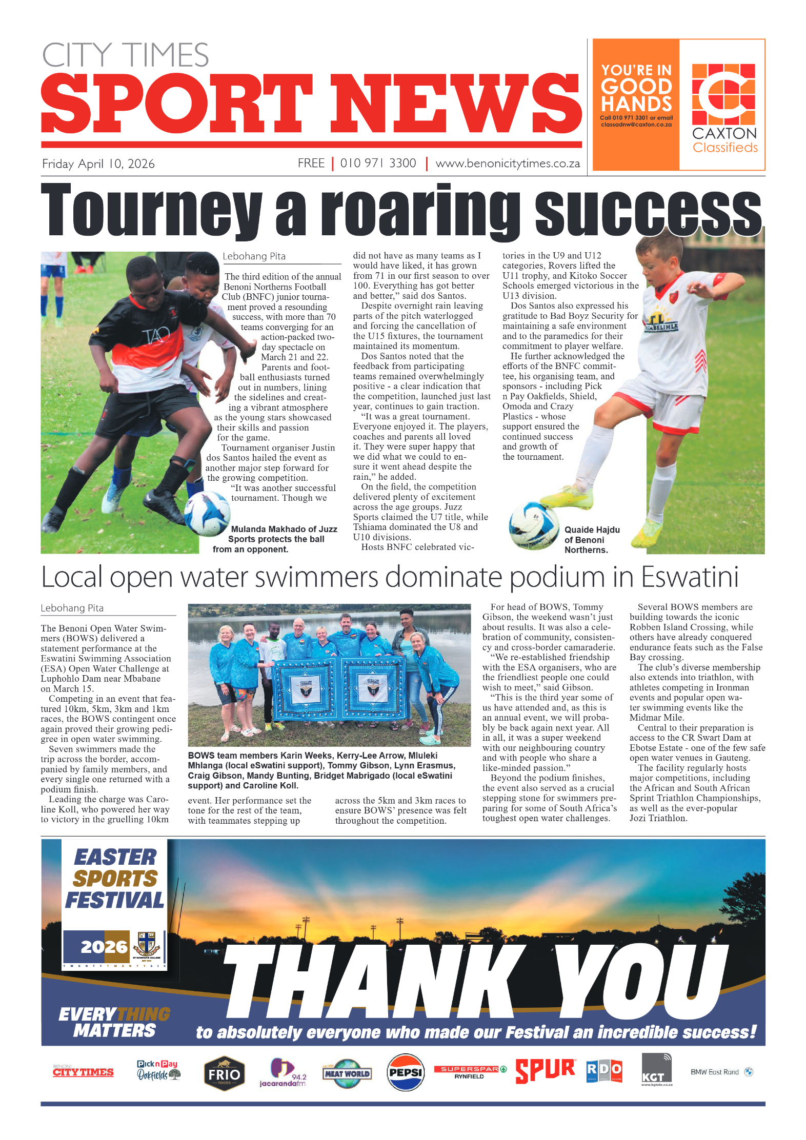 Benoni City Times 10 April 2026 page 10