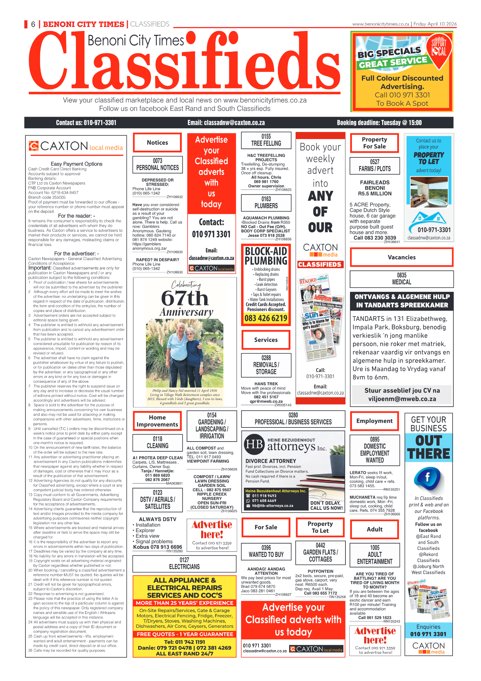 Benoni City Times 10 April 2026 page 8
