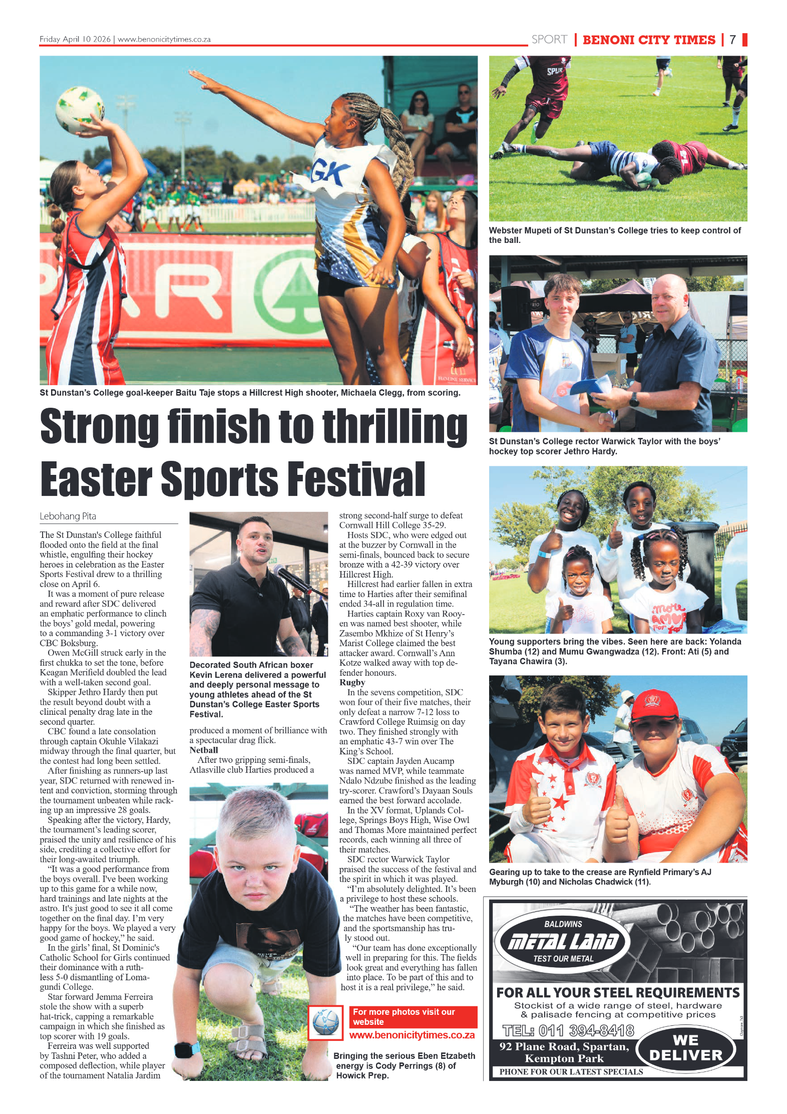 Benoni City Times 10 April 2026 page 9