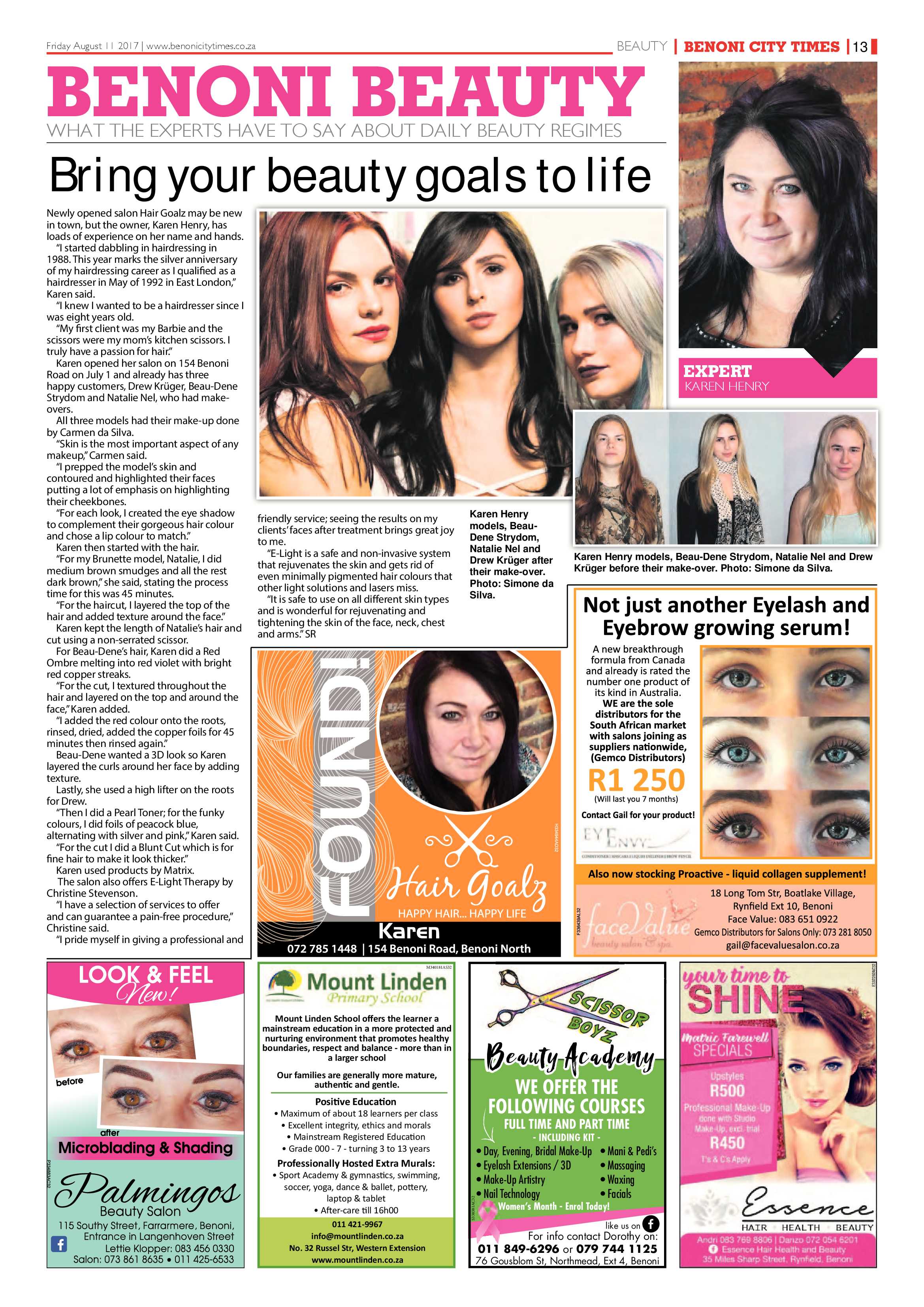 Benoni City Times 10 August 2017 page 13