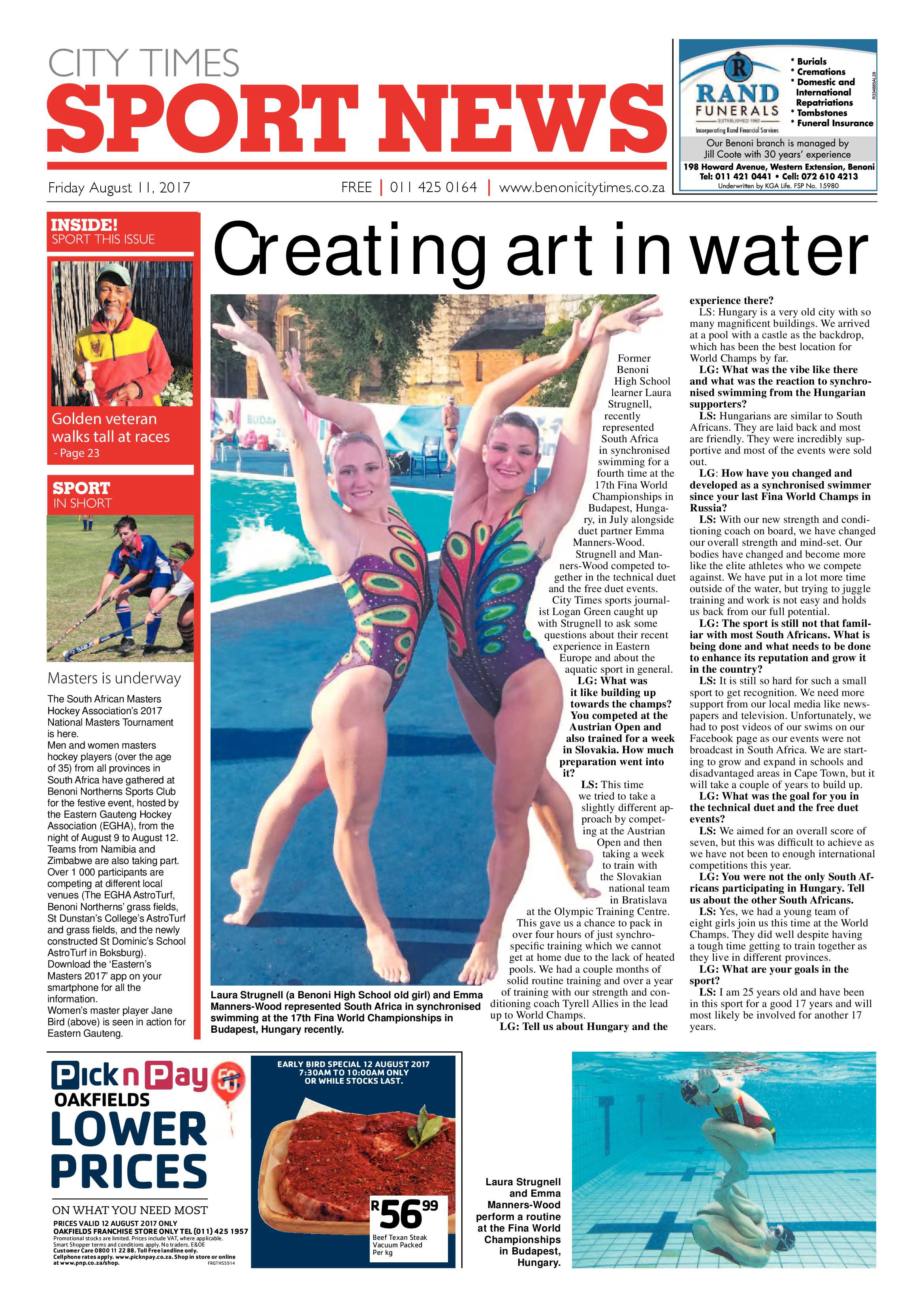 Benoni City Times 10 August 2017 page 24