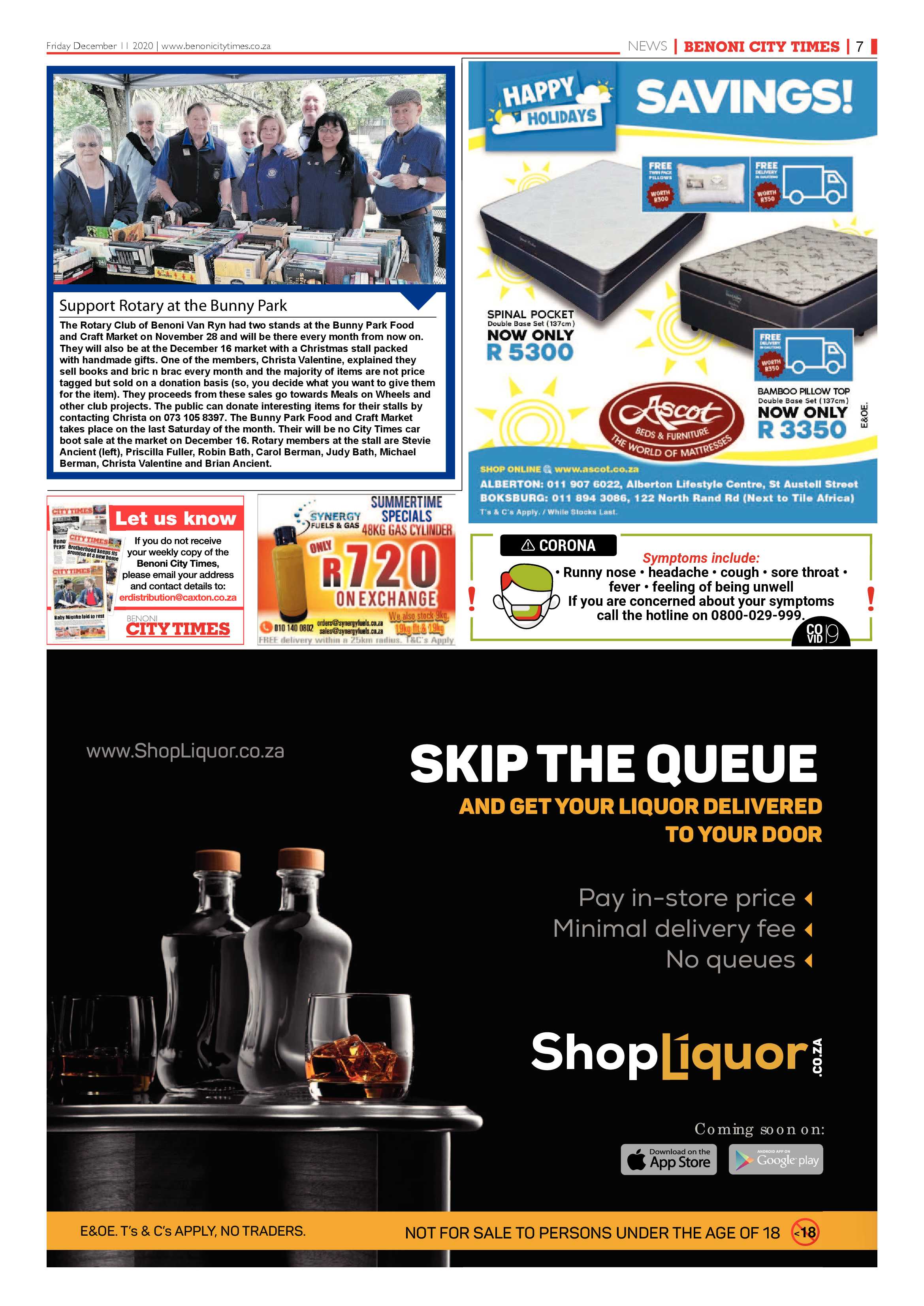 Benoni City Times 10 December 2020 page 7