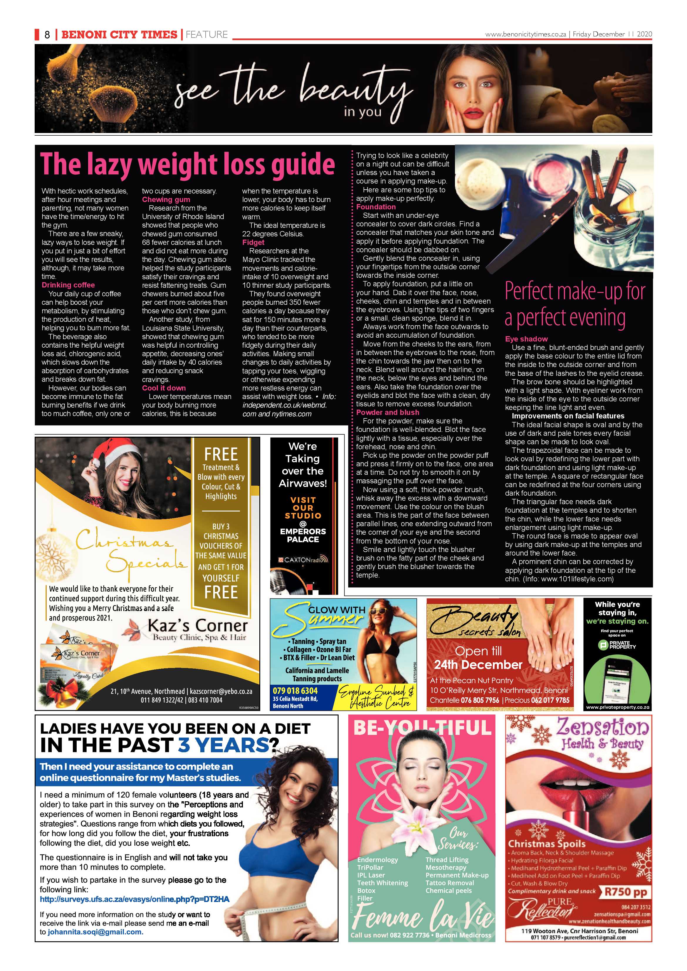 Benoni City Times 10 December 2020 page 8