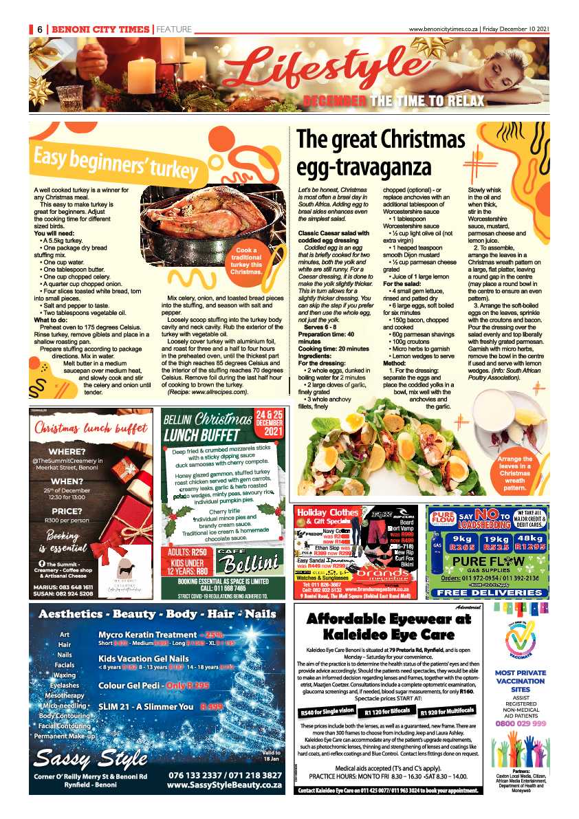 Benoni City Times 10 December 2021 page 6