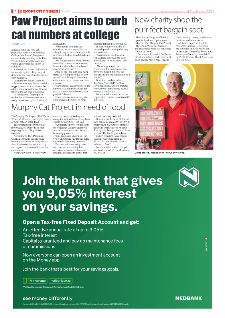 Benoni City Times 10 February 2023 page 4