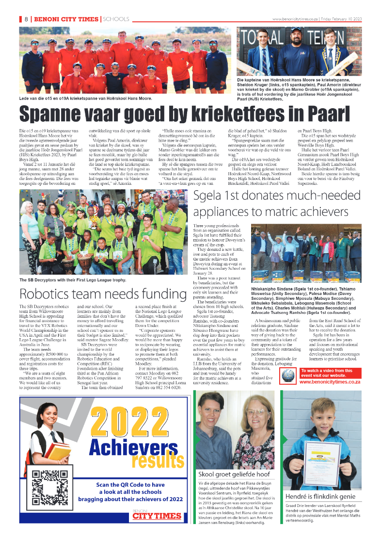 Benoni City Times 10 February 2023 page 8
