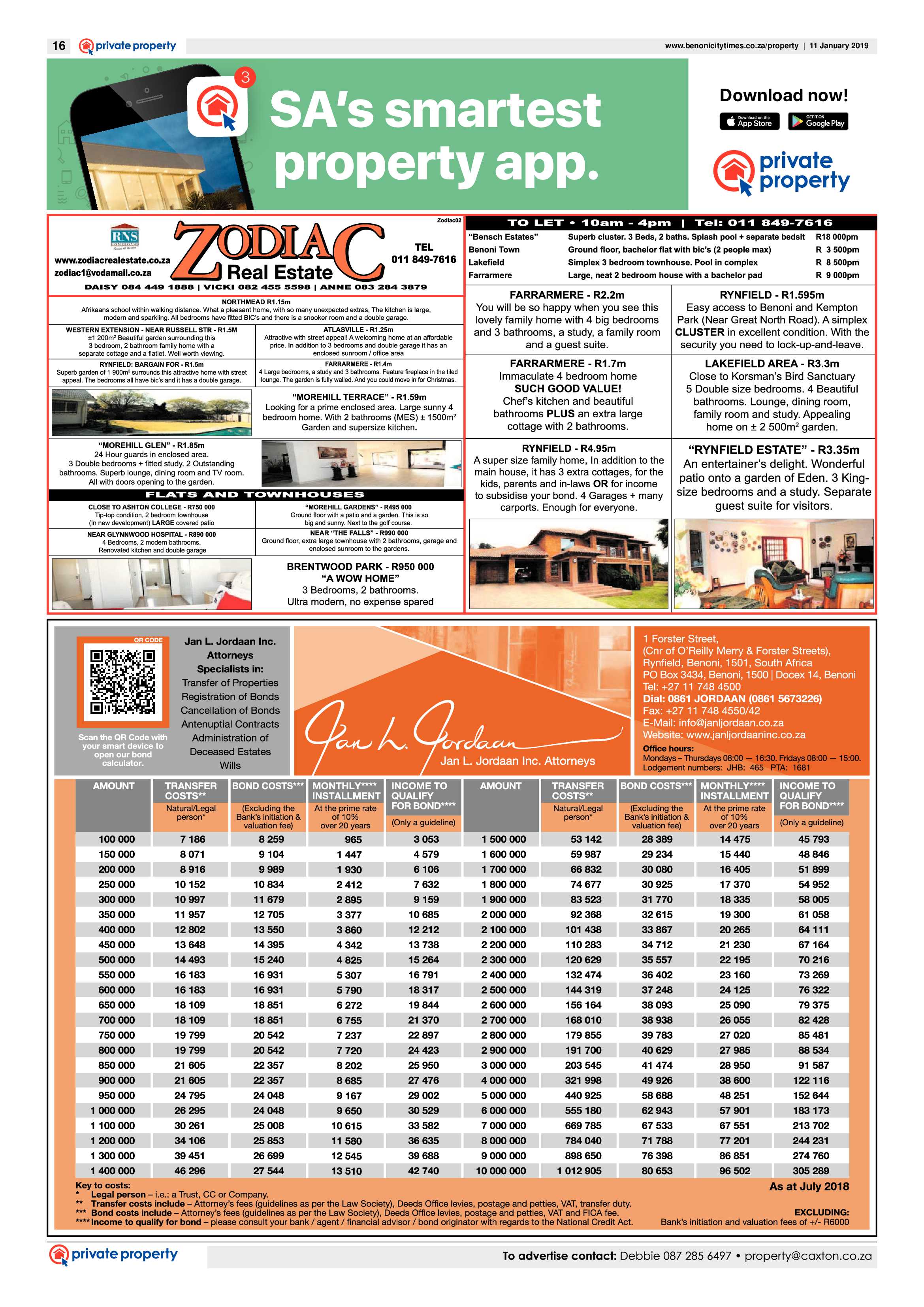 Benoni City Times 10 January 2019 page 16