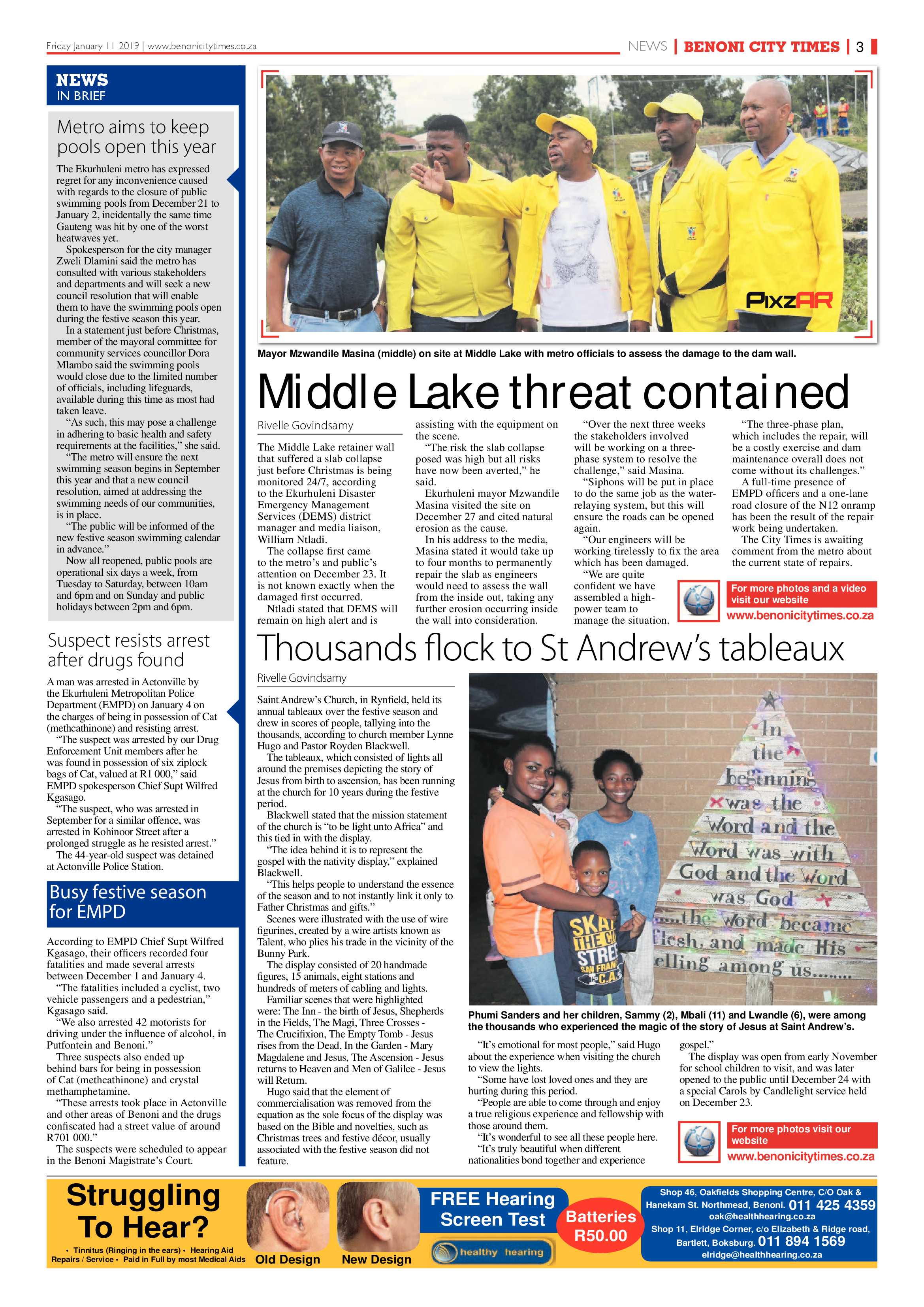 Benoni City Times 10 January 2019 page 3