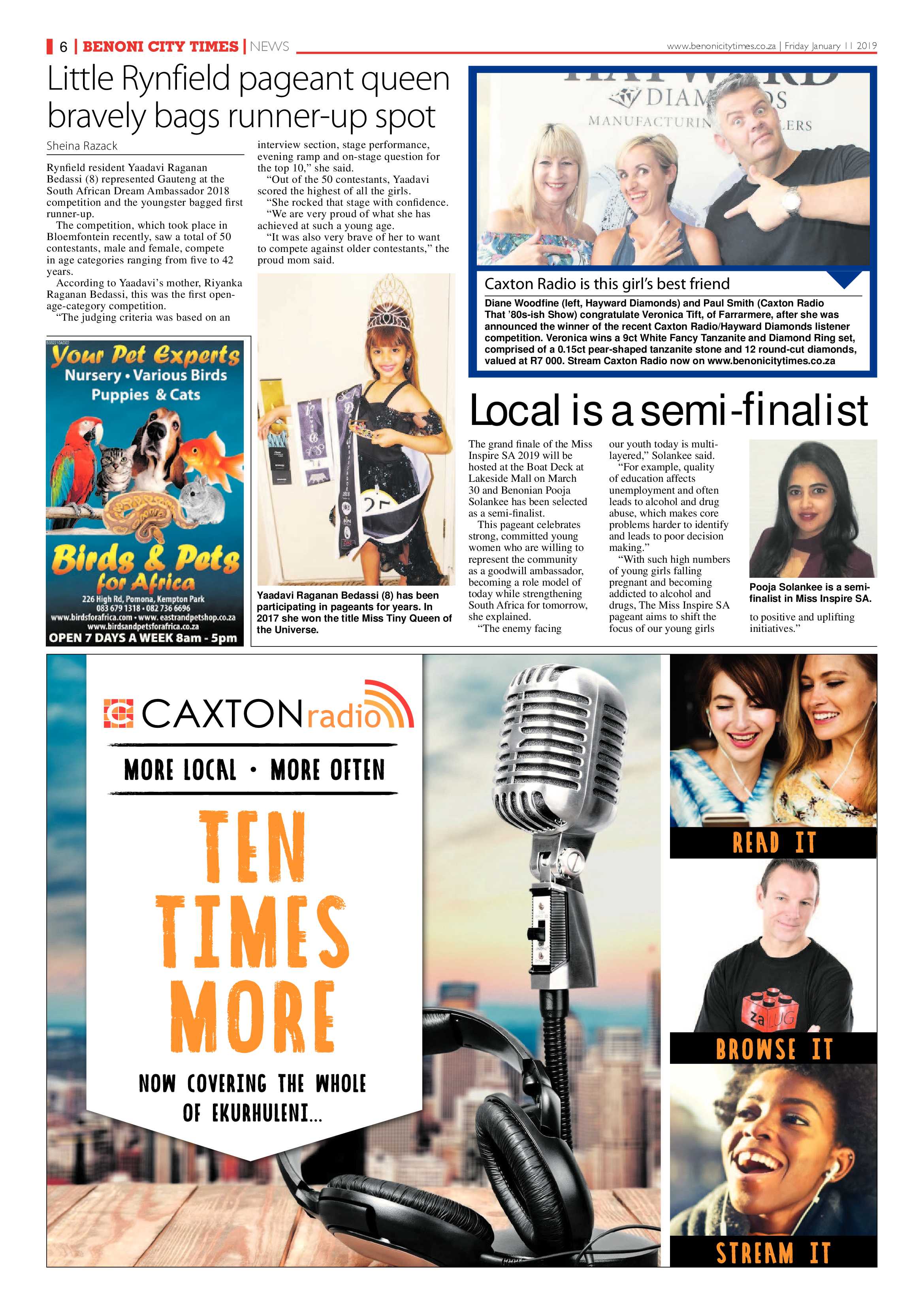 Benoni City Times 10 January 2019 page 6