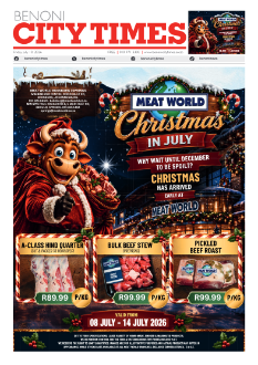 Benoni City Times 10 July 2026