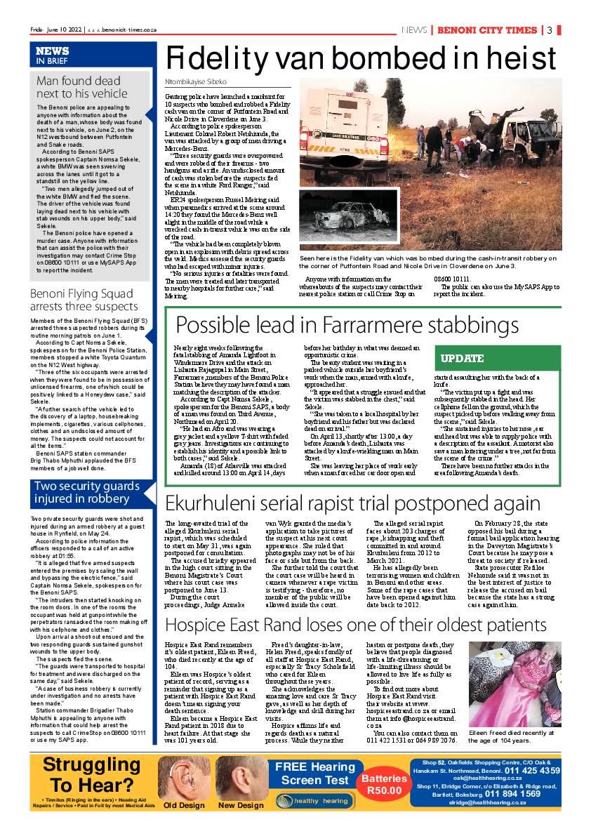 Benoni City Times 10 June 2022 page 3