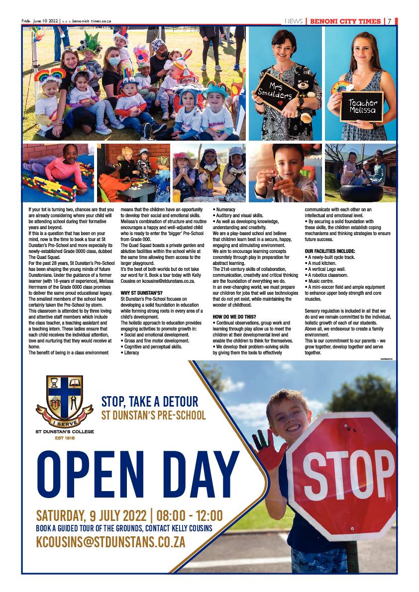 Benoni City Times 10 June 2022 page 7