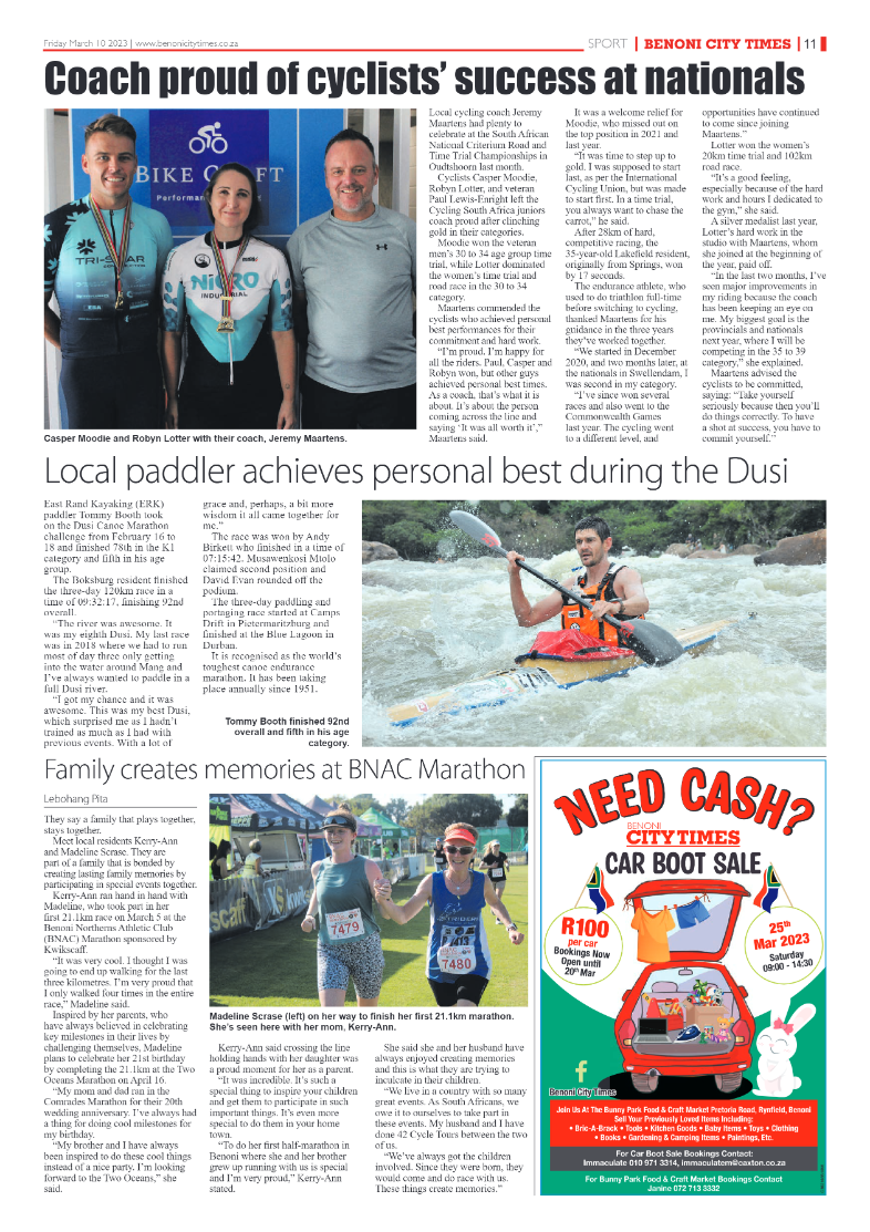 Benoni City Times 10 March 2023 page 11