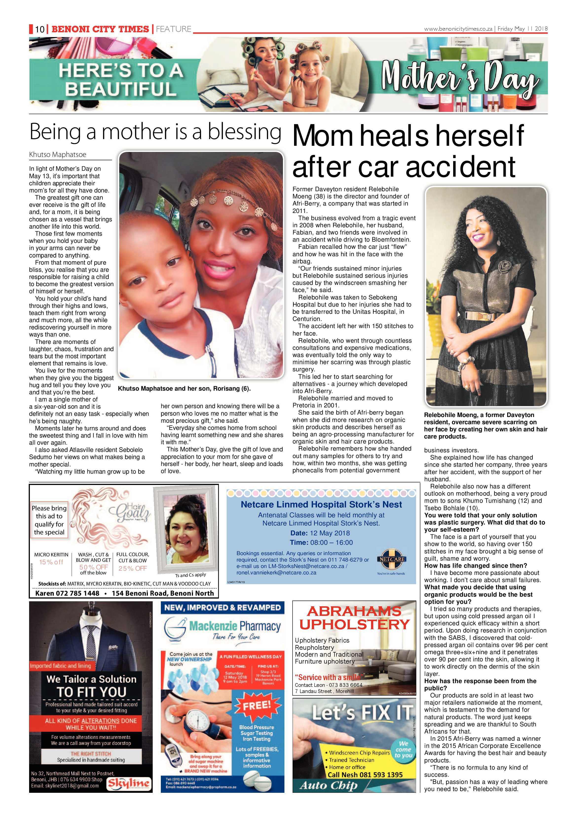 Benoni City Times 10 May 2018 page 10