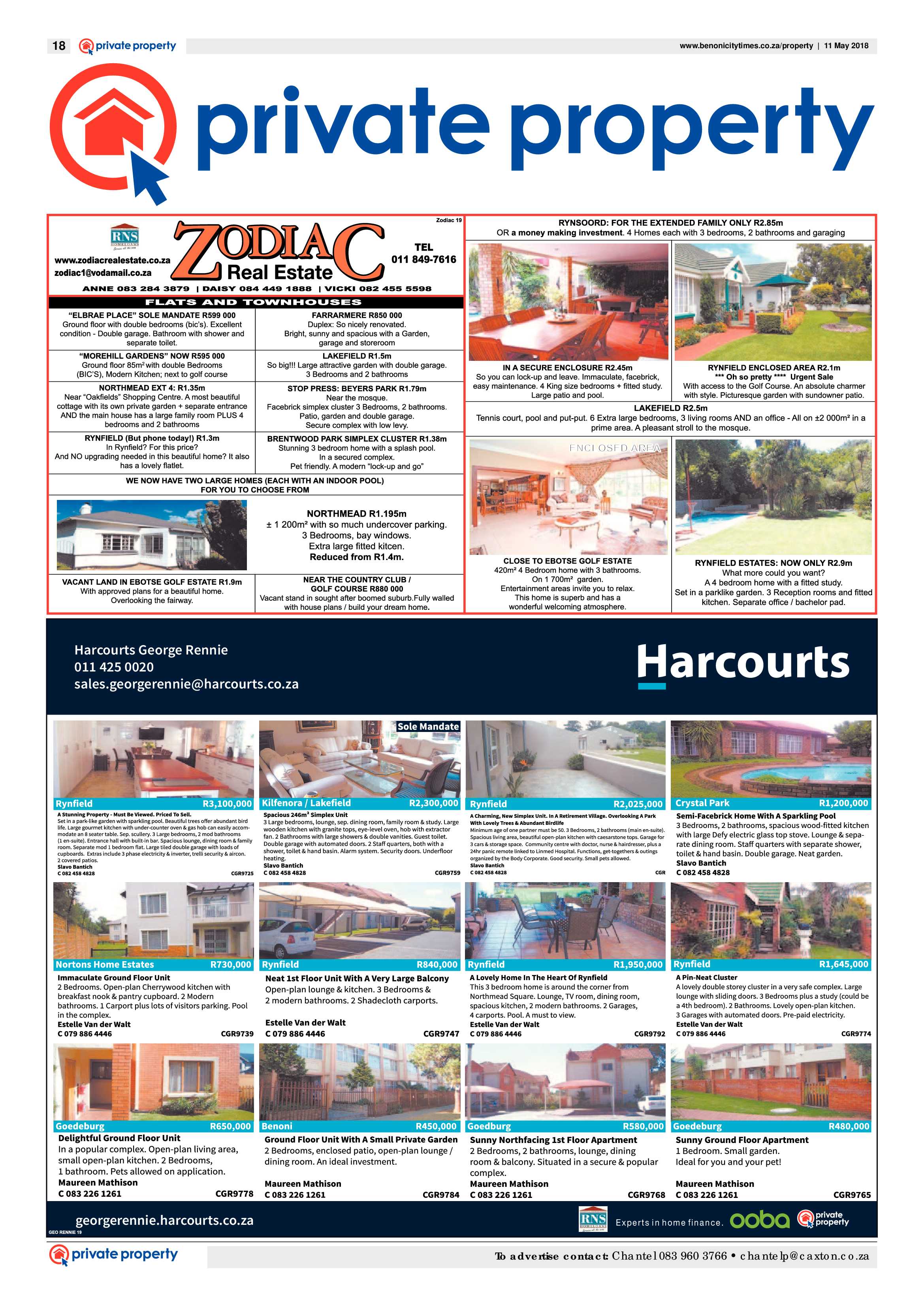 Benoni City Times 10 May 2018 page 18